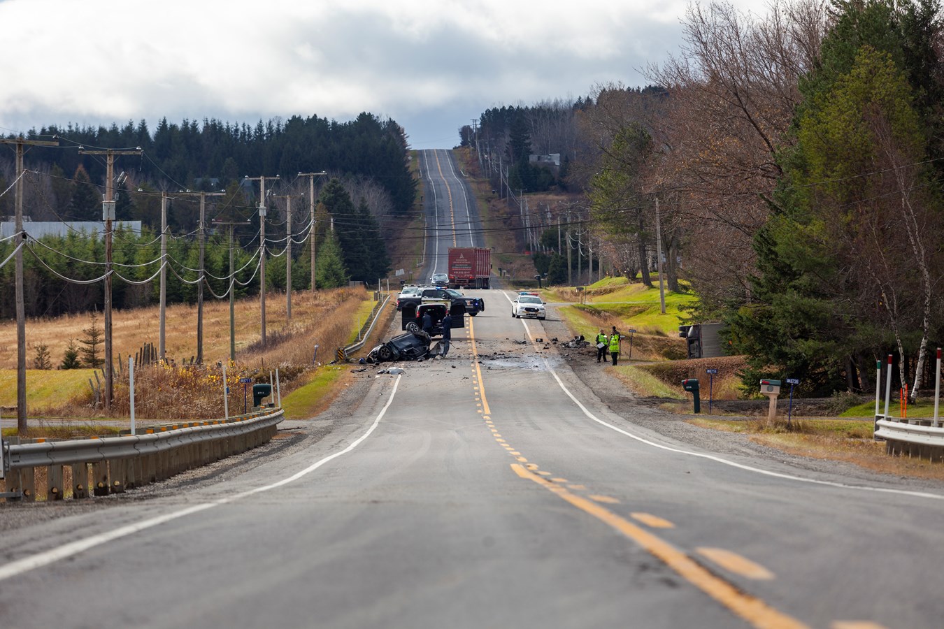 Collision mortelle à Frontenac: l'identité de la victime a été dévoilée
