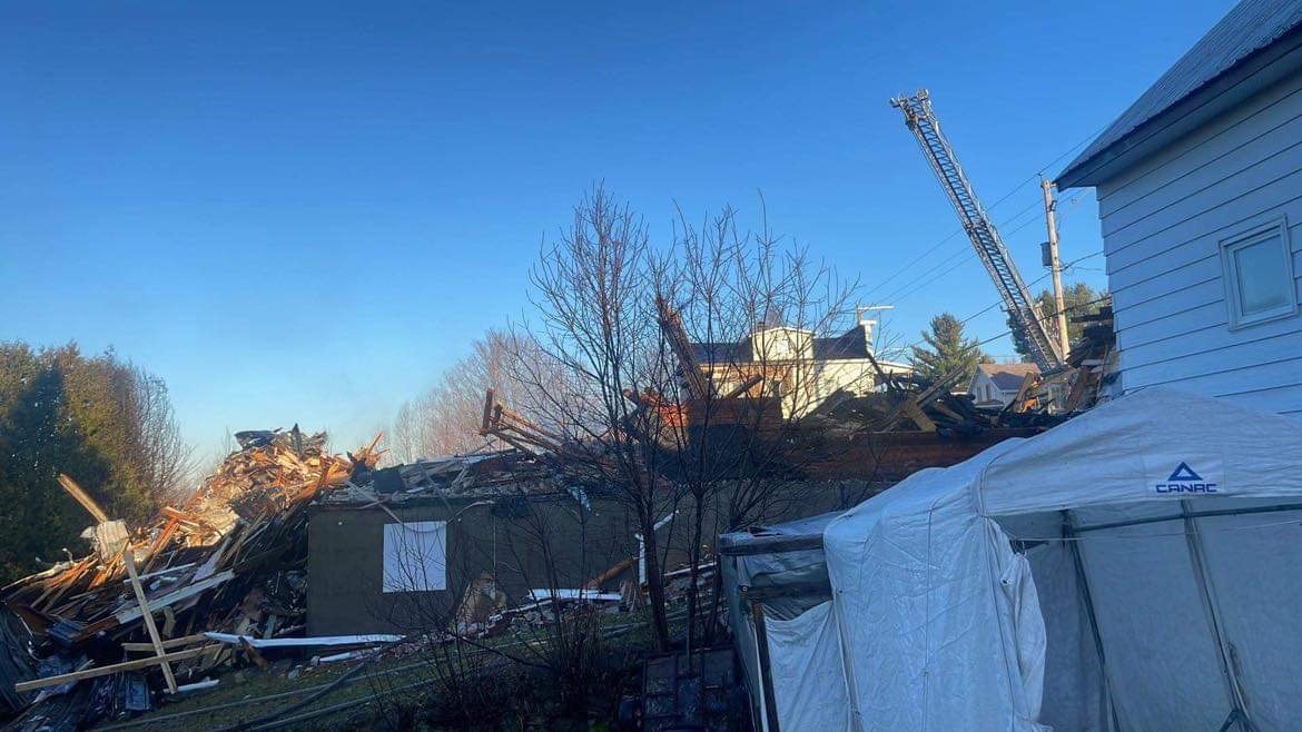 Un salon funéraire détruit par le feu à Saint-Léon-de-Standon