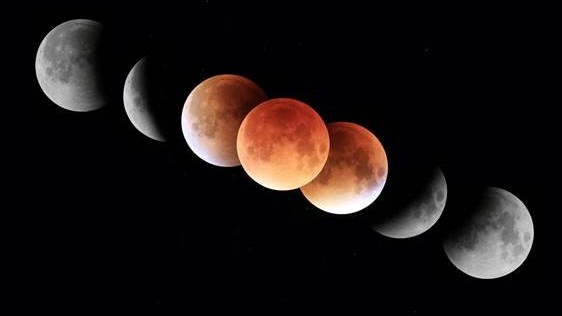 L’éclipse lunaire totale du 27 septembre 2015 