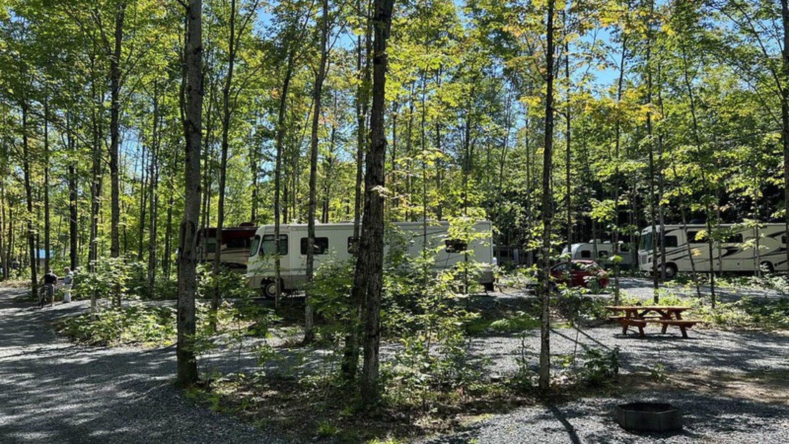 Le Camping Aventure Mégantic.