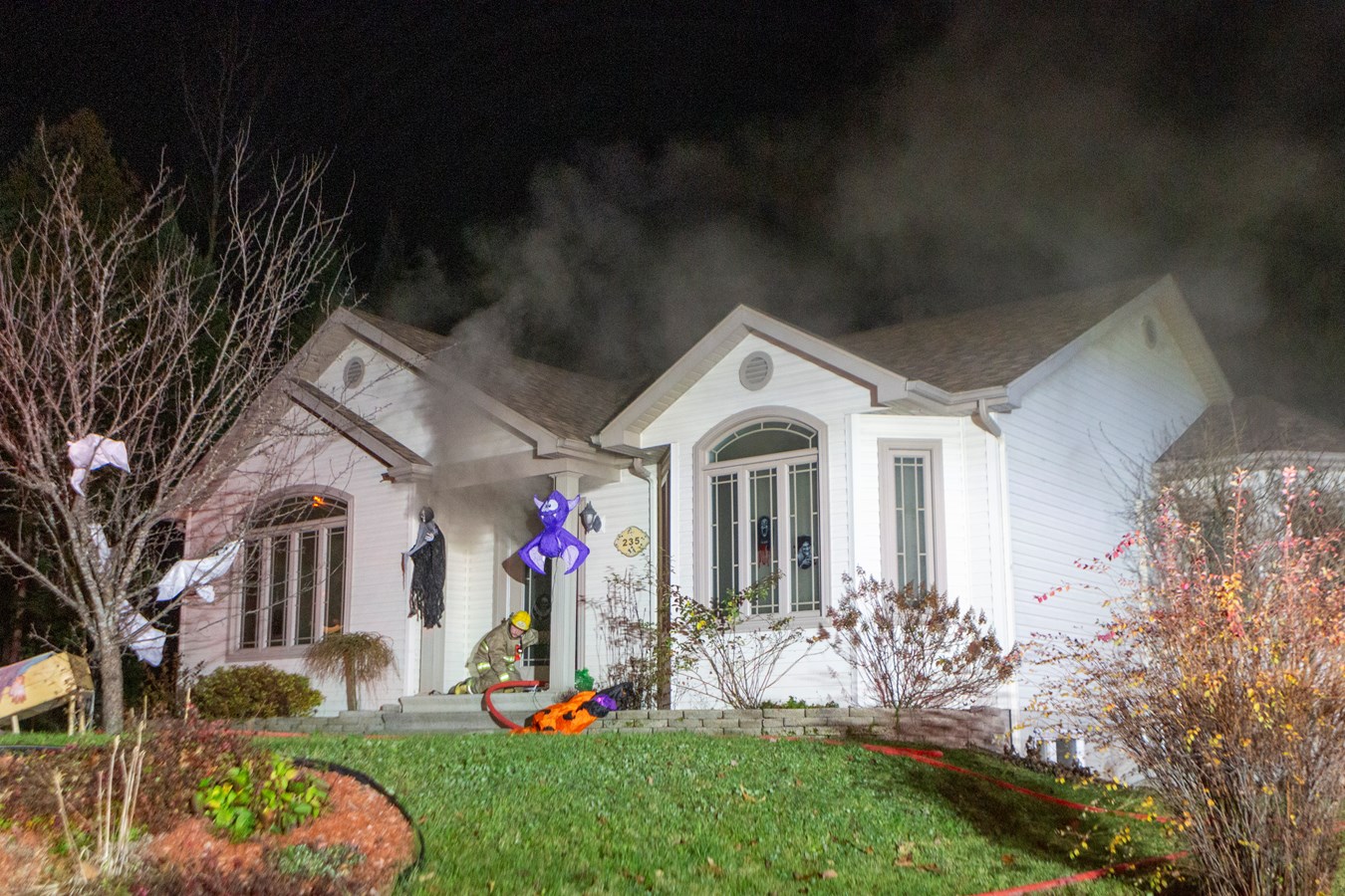 Un feu de résidence à Saint-Côme-Linière