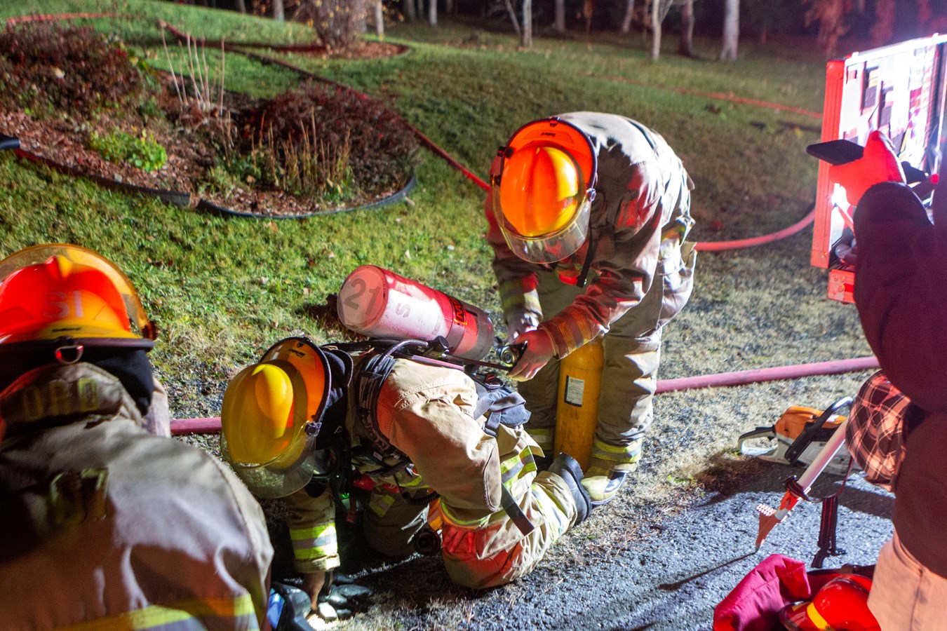 Un feu de résidence à Saint-Côme-Linière