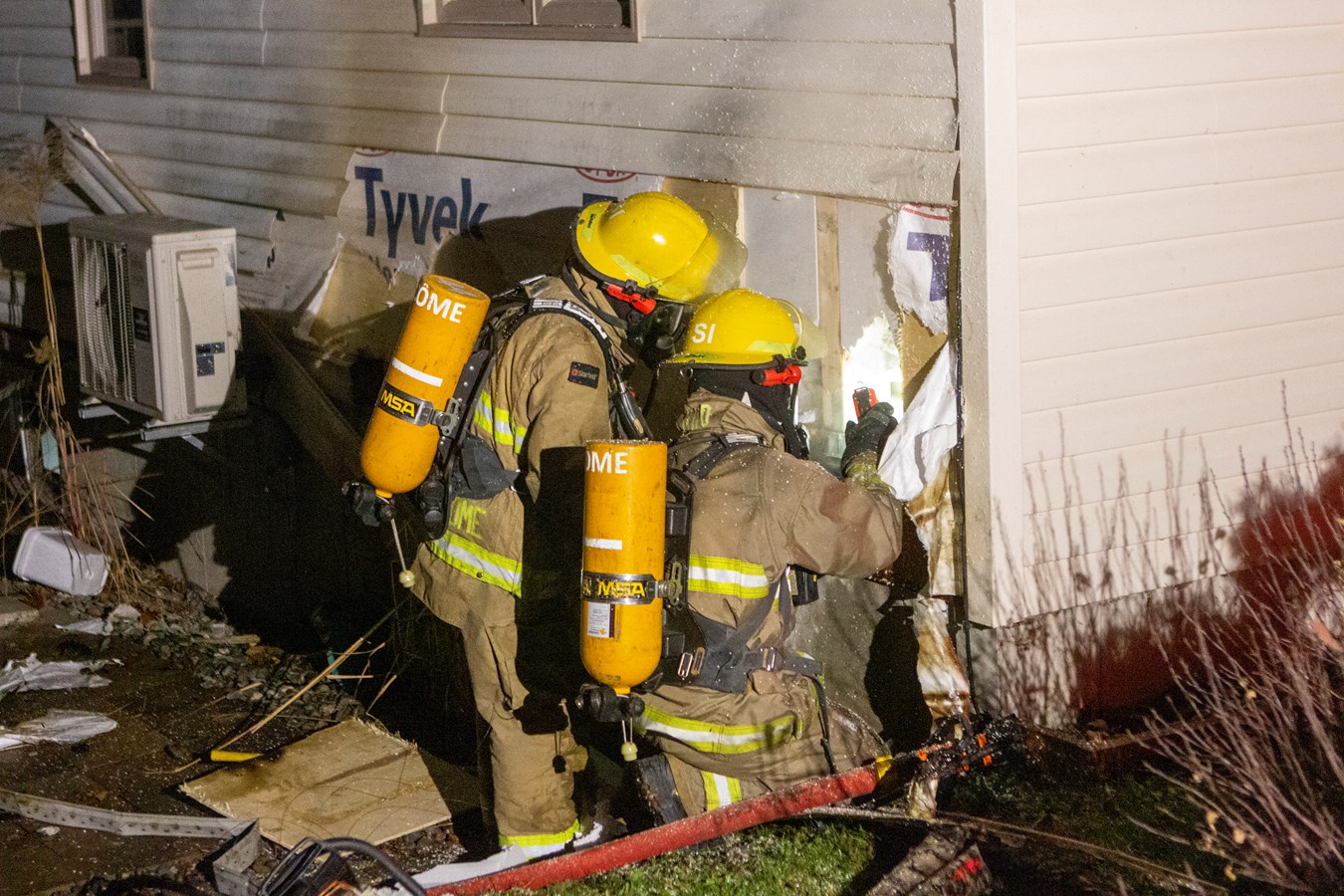 Un feu de résidence à Saint-Côme-Linière