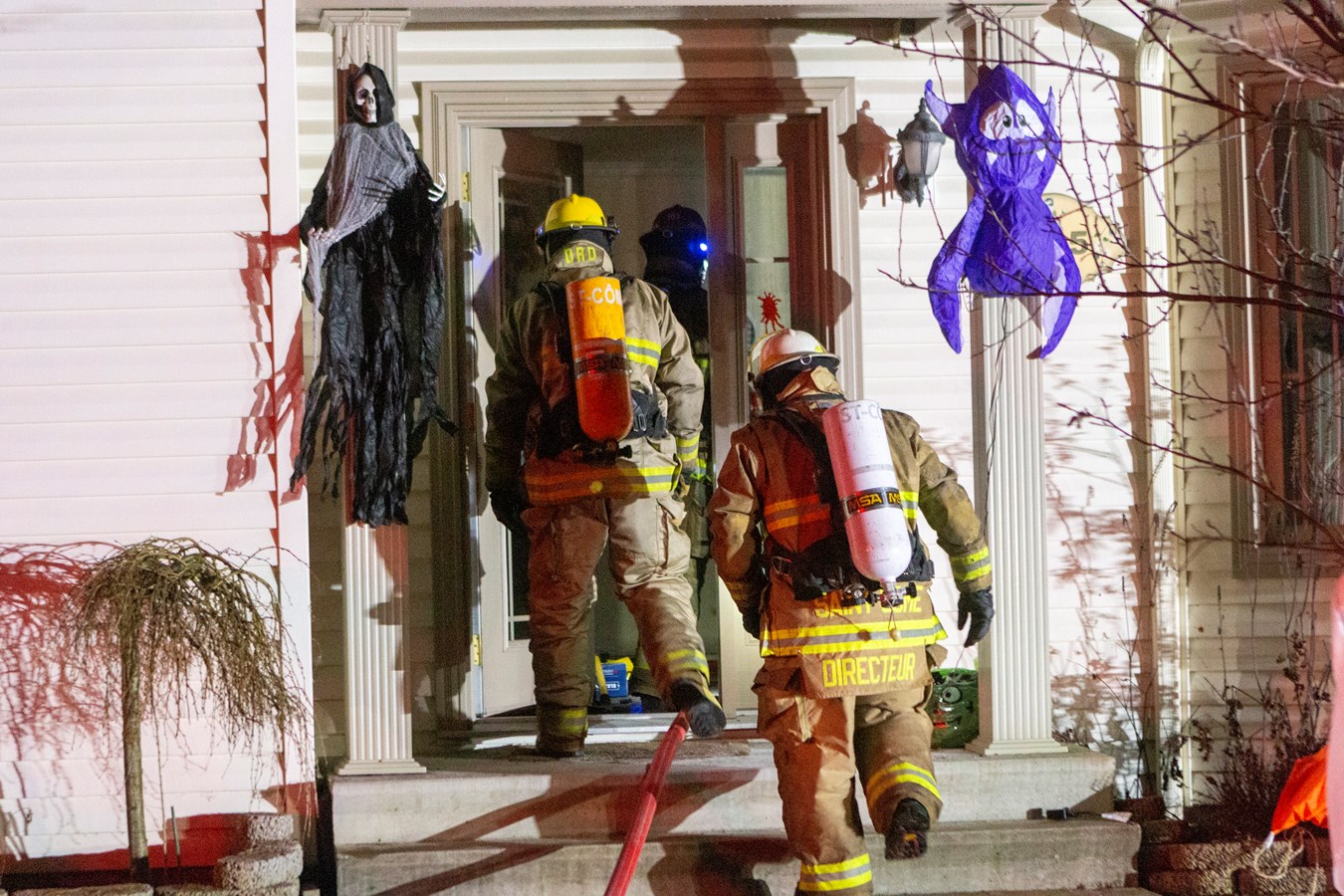 Un feu de résidence à Saint-Côme-Linière