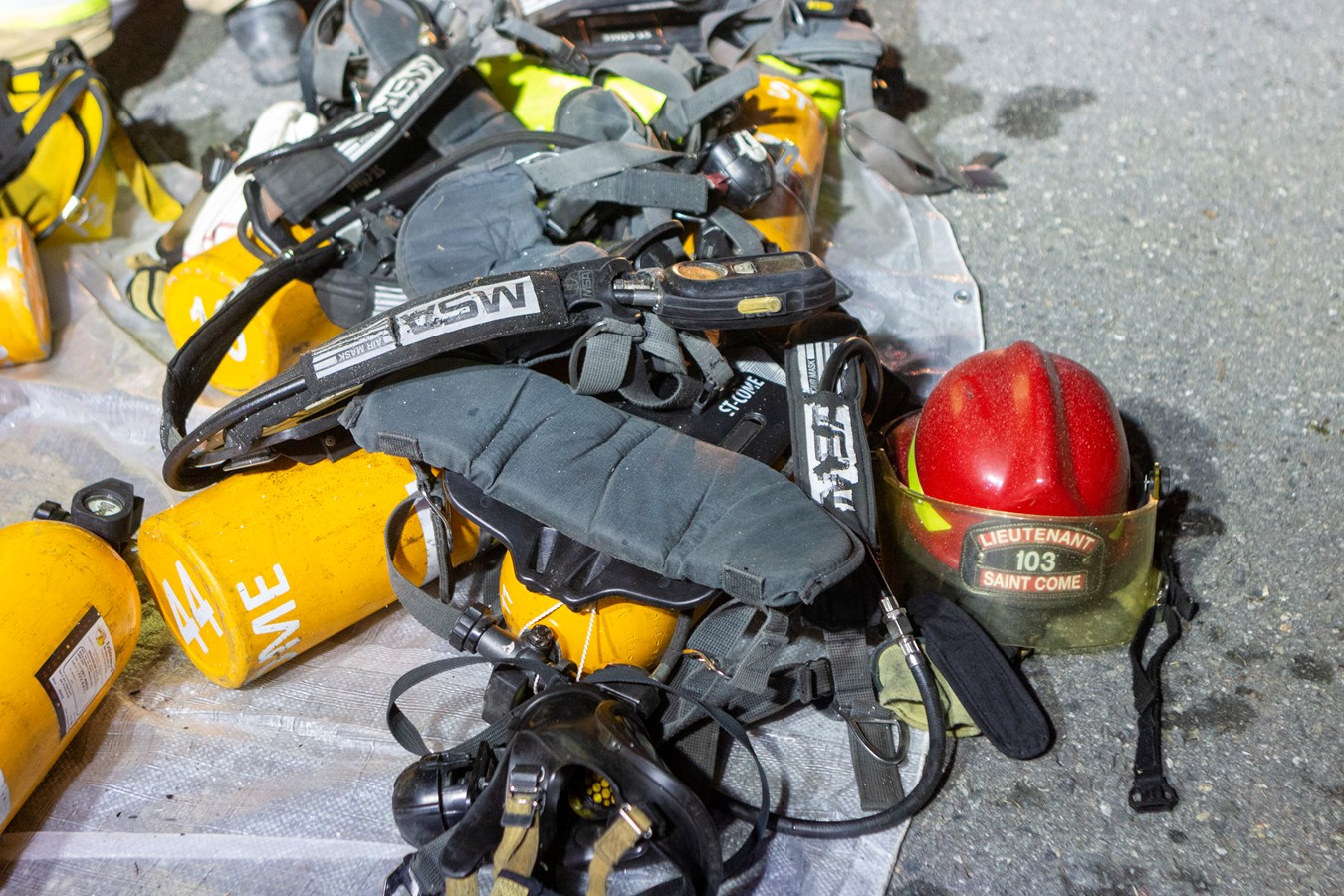 Un feu de résidence à Saint-Côme-Linière
