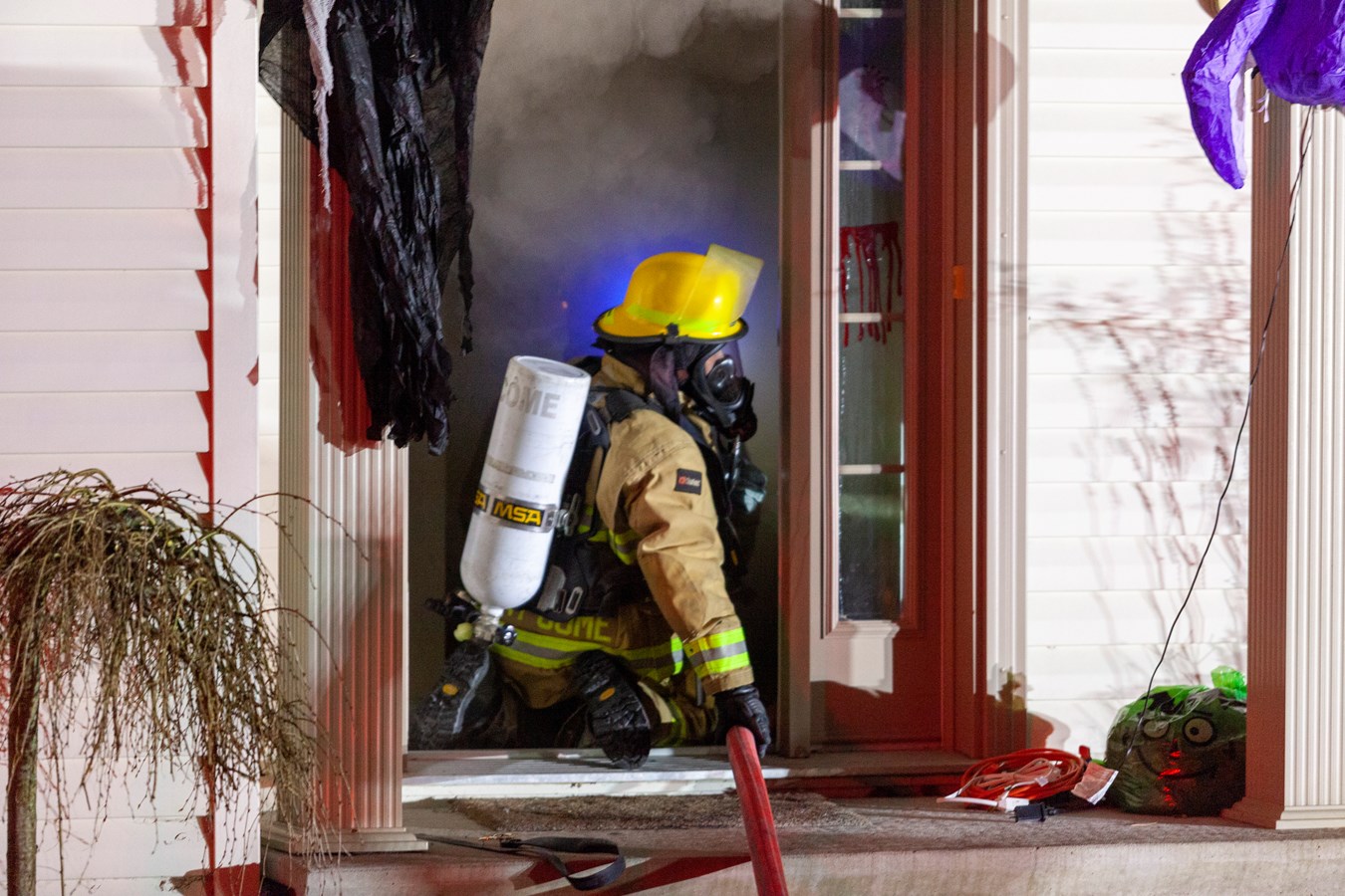 Un feu de résidence à Saint-Côme-Linière