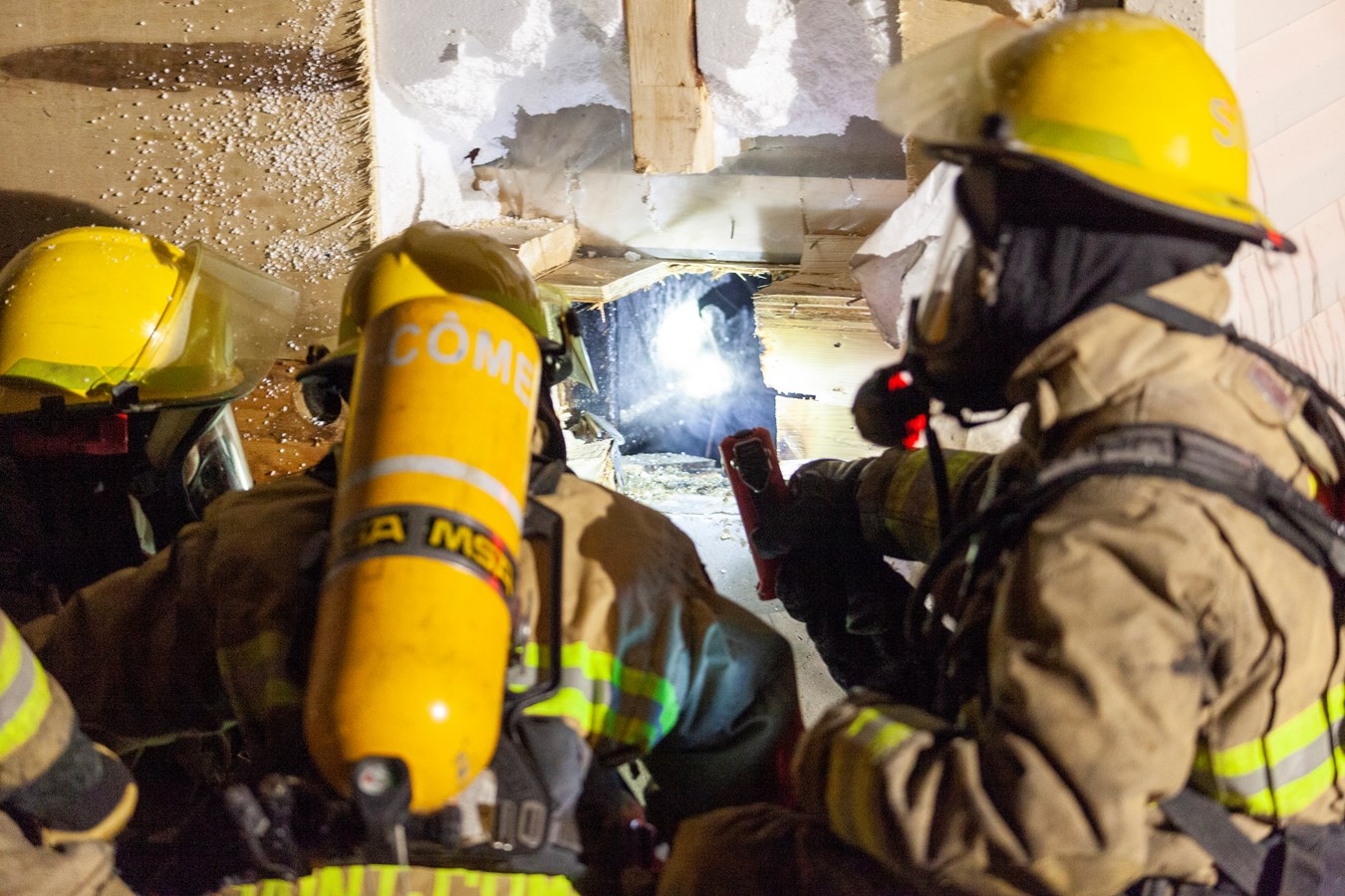 Un feu de résidence à Saint-Côme-Linière