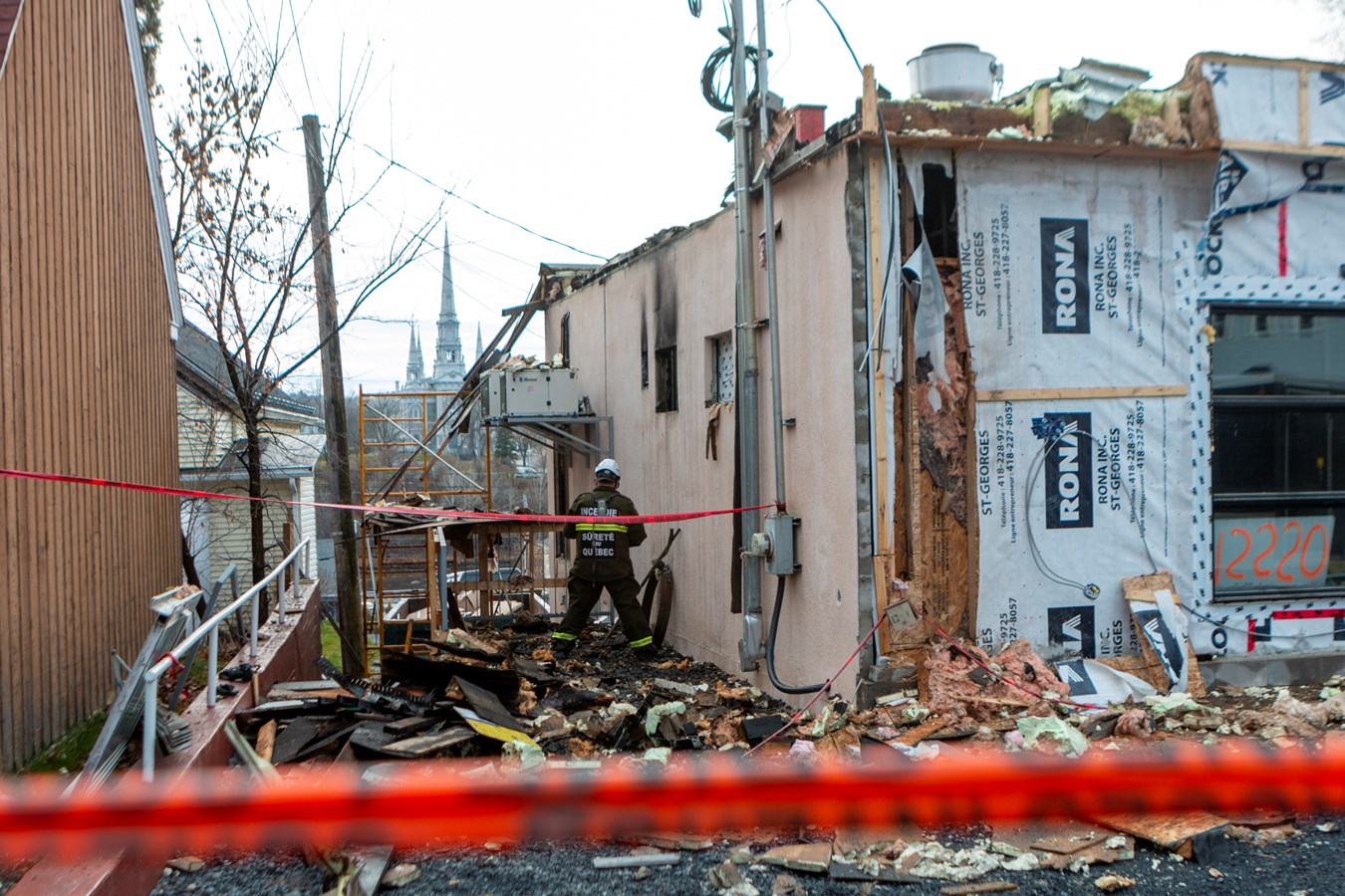 Incendie à l'Accueil inconditionnel: une nouvelle enquête de la Sûreté du Québec