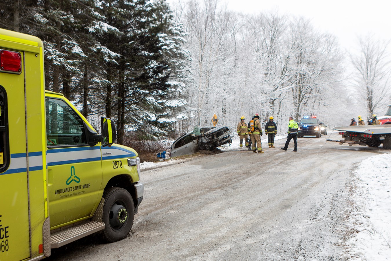 Une voiture a pris feu ce matin à Frampton