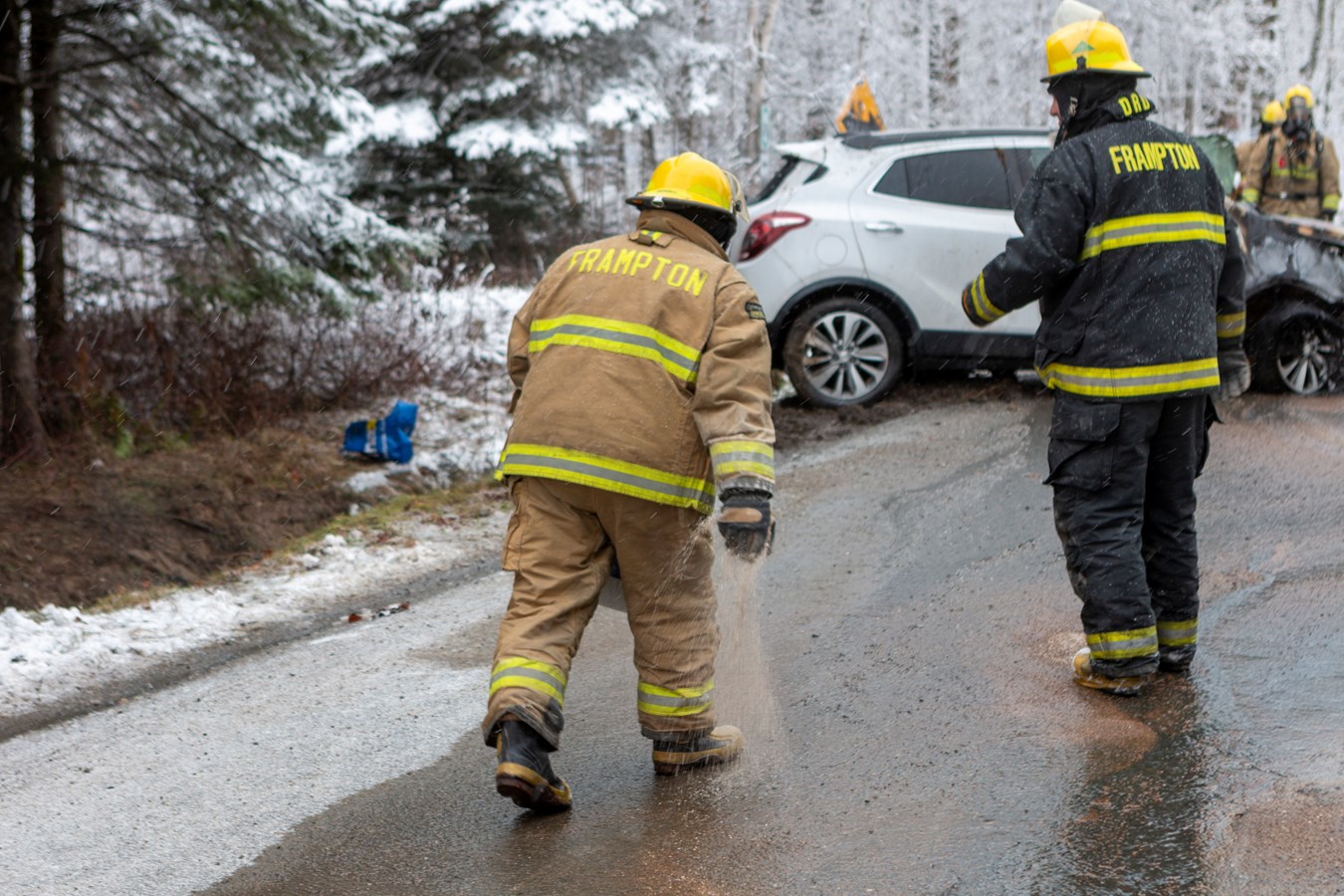 Une voiture a pris feu ce matin à Frampton