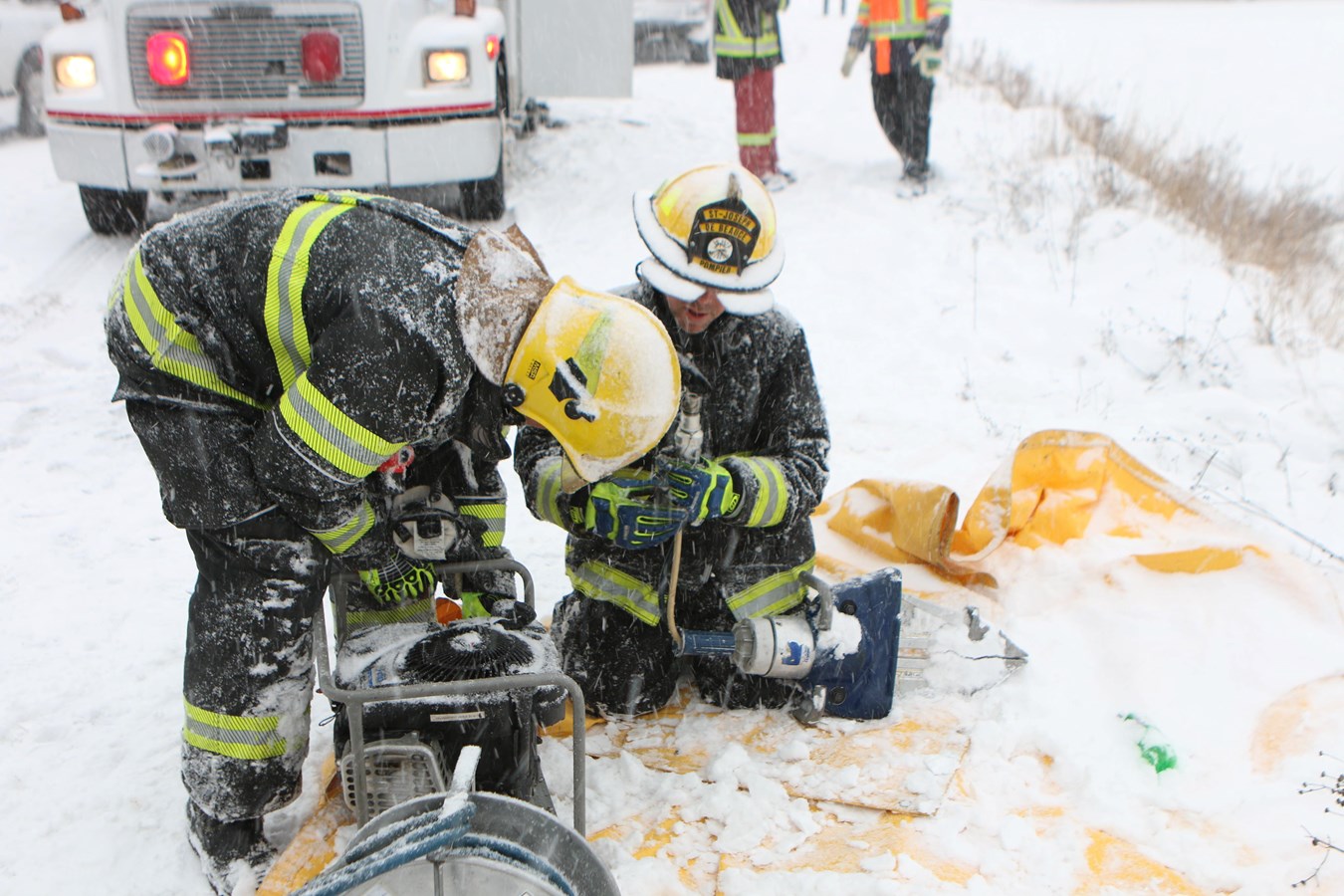Accident impliquant trois véhicules à Saint-Joseph