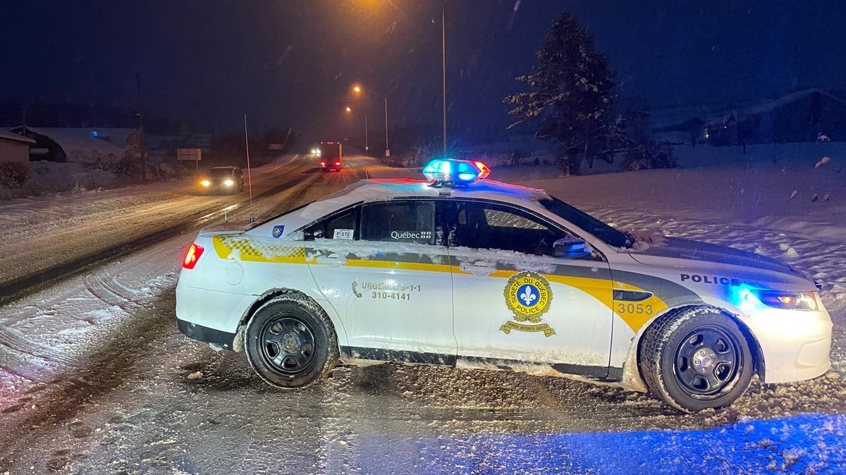 Véhicule lourd en difficulté Route du Golf Beauceville