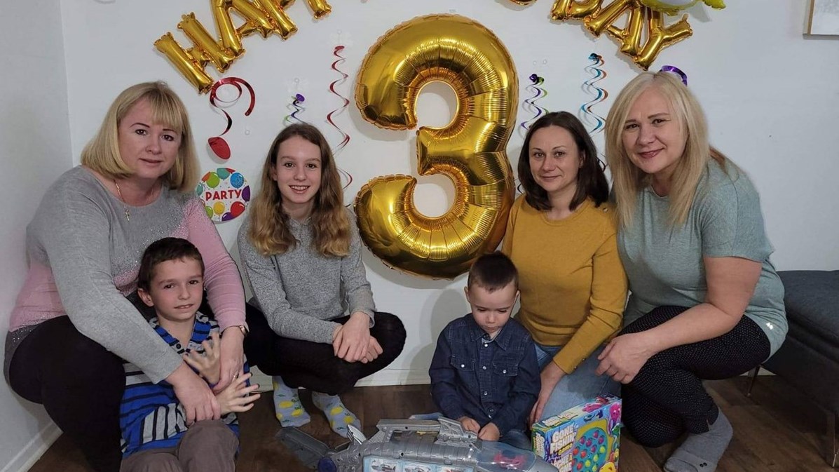Les familles ukrainiennes s'ancrent à Saint-Georges