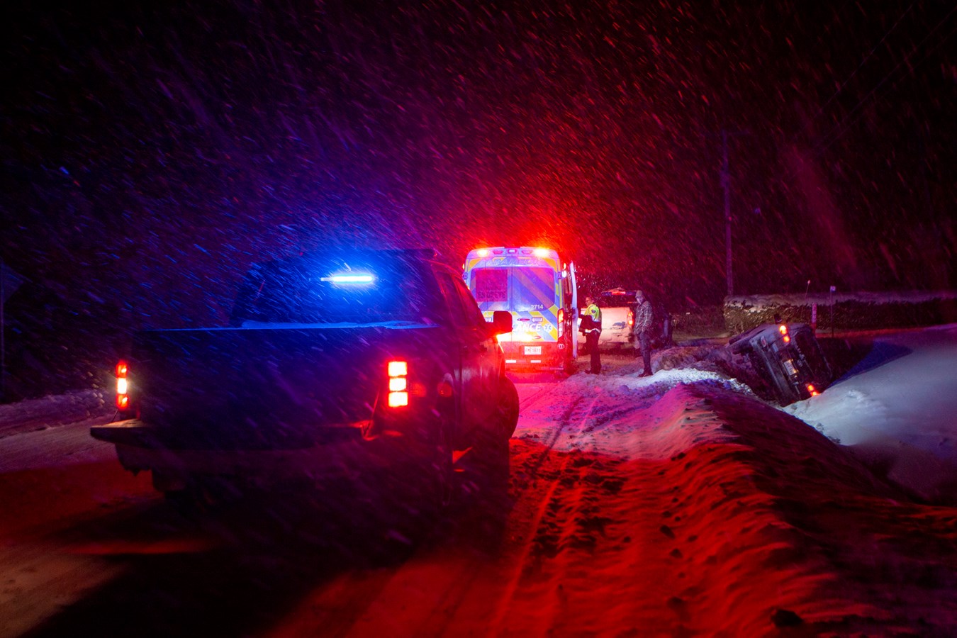 Un blessé léger dans une sortie de route à Beauceville
