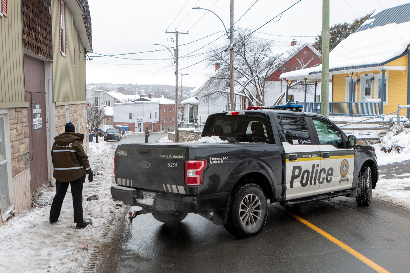 Un homme en crise à Saint-Georges