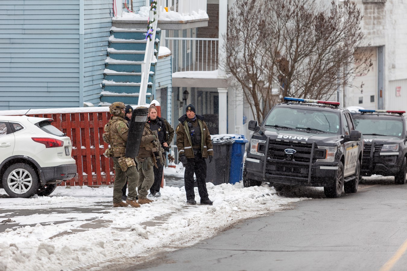 Un homme en crise à Saint-Georges
