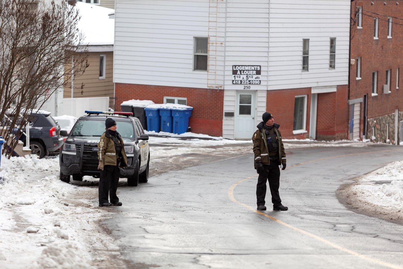 Un homme en crise à Saint-Georges