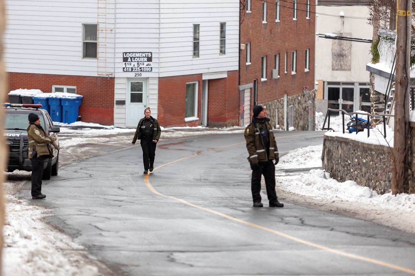 Un homme en crise à Saint-Georges