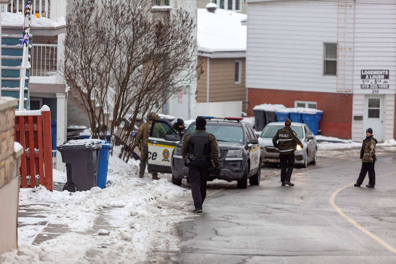 Un homme en crise à Saint-Georges
