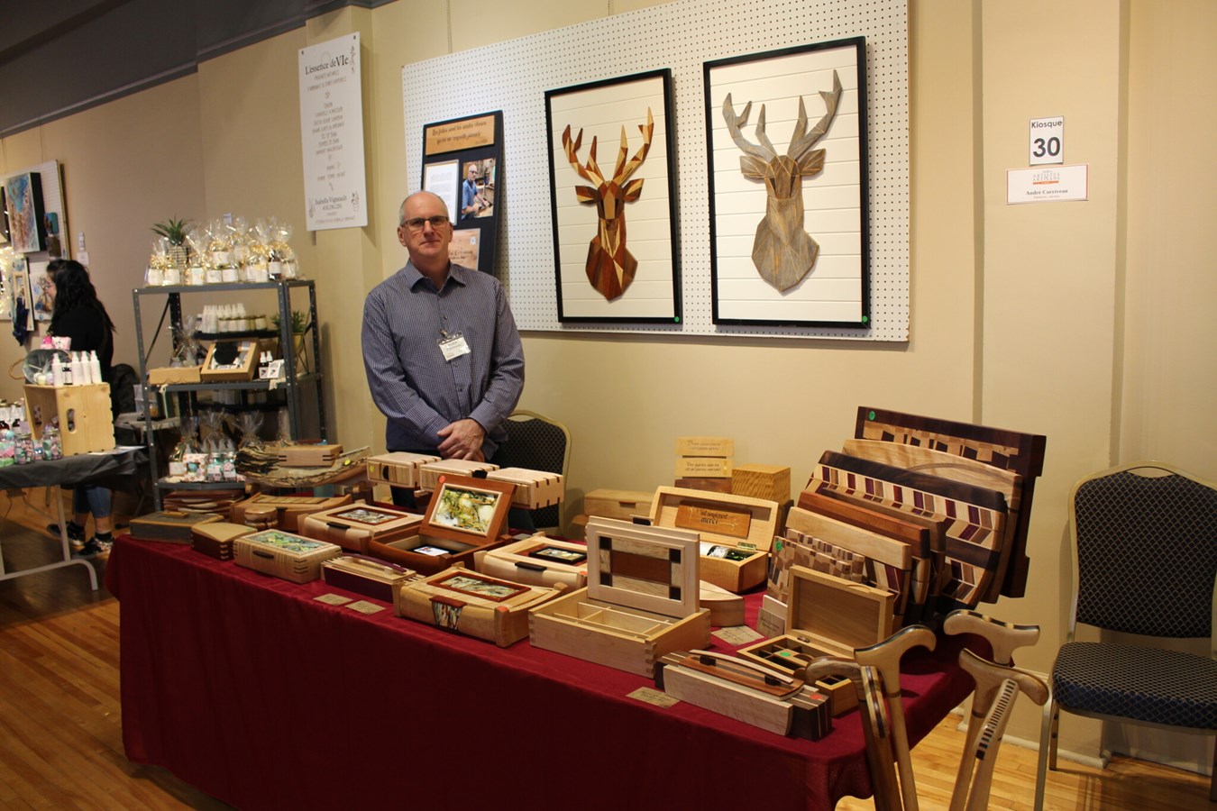 Plus de 2 000 visiteurs au 36e Salon des Artistes et Artisans de Beauce