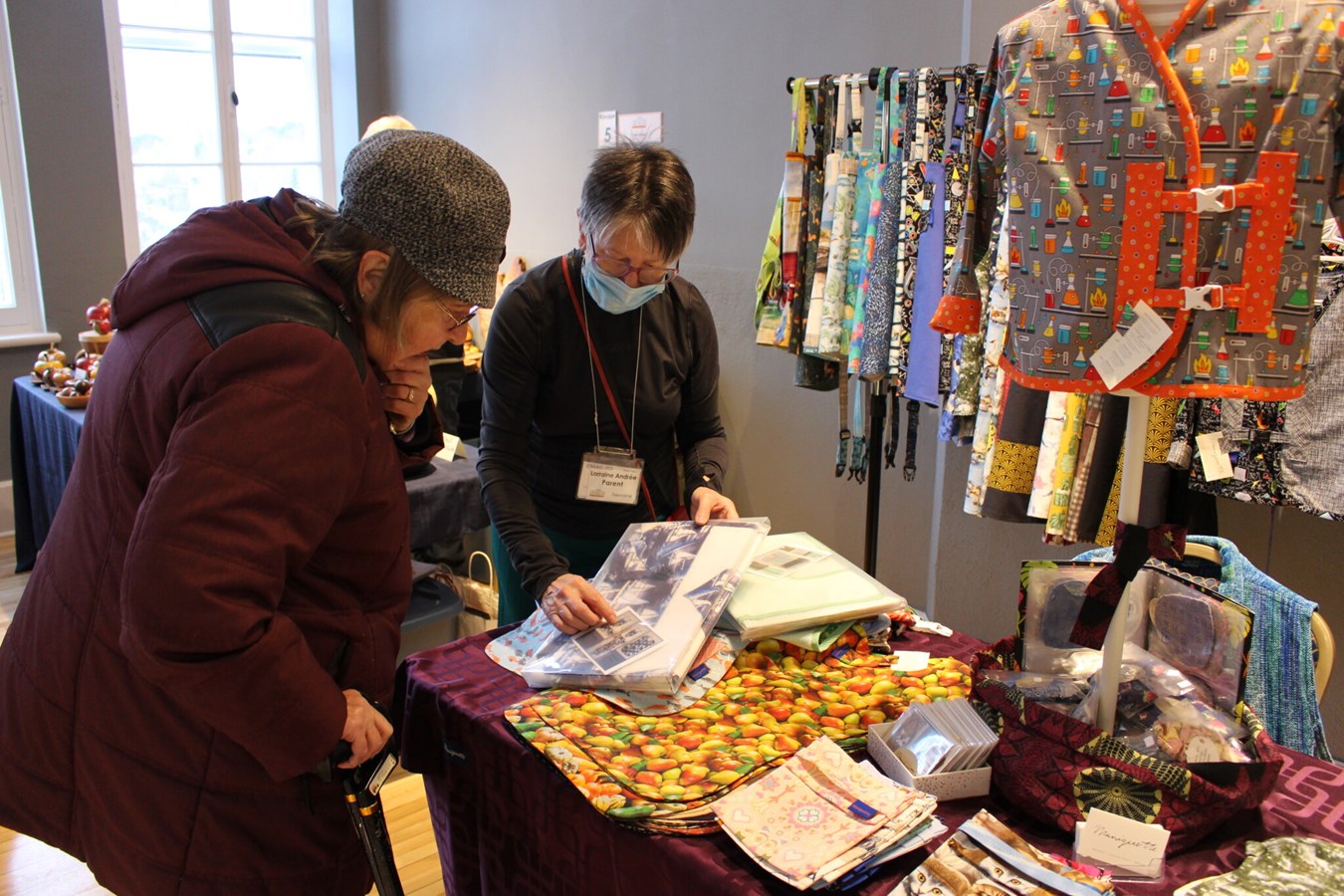Plus de 2 000 visiteurs au 36e Salon des Artistes et Artisans de Beauce