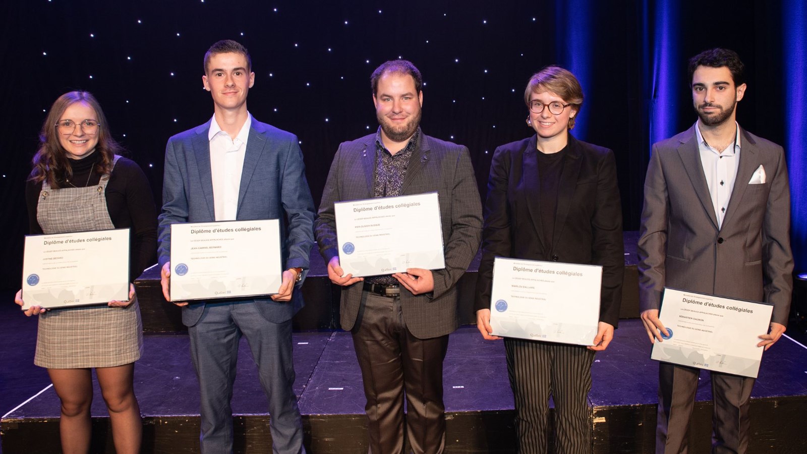 Remise des diplômes au Cégep Beauce-Appalaches