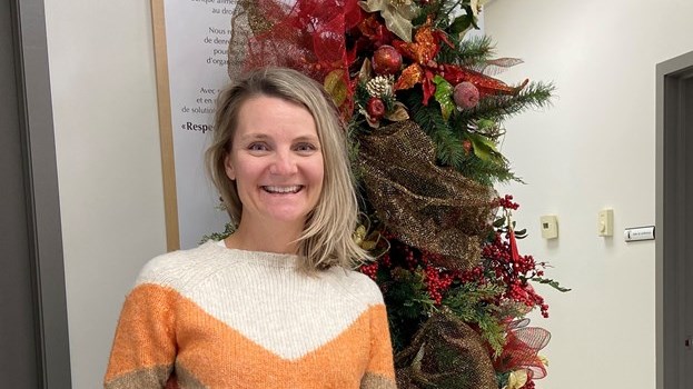 La directrice philanthropie, communications et événements chez Moisson Beauce, Isabelle Lessard.