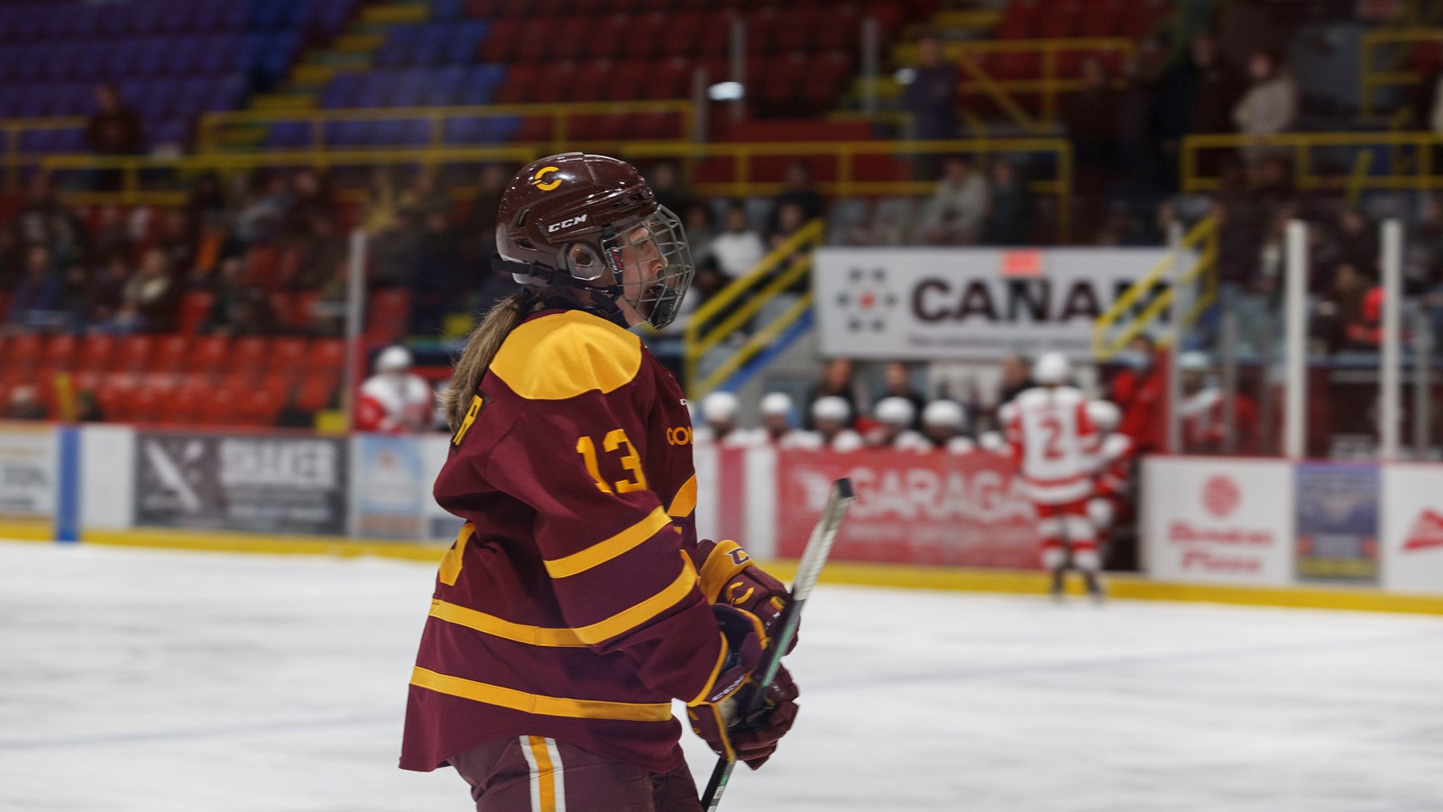Hockey féminin: les Beauceronnes chaleureusement accueillies par leurs supporters