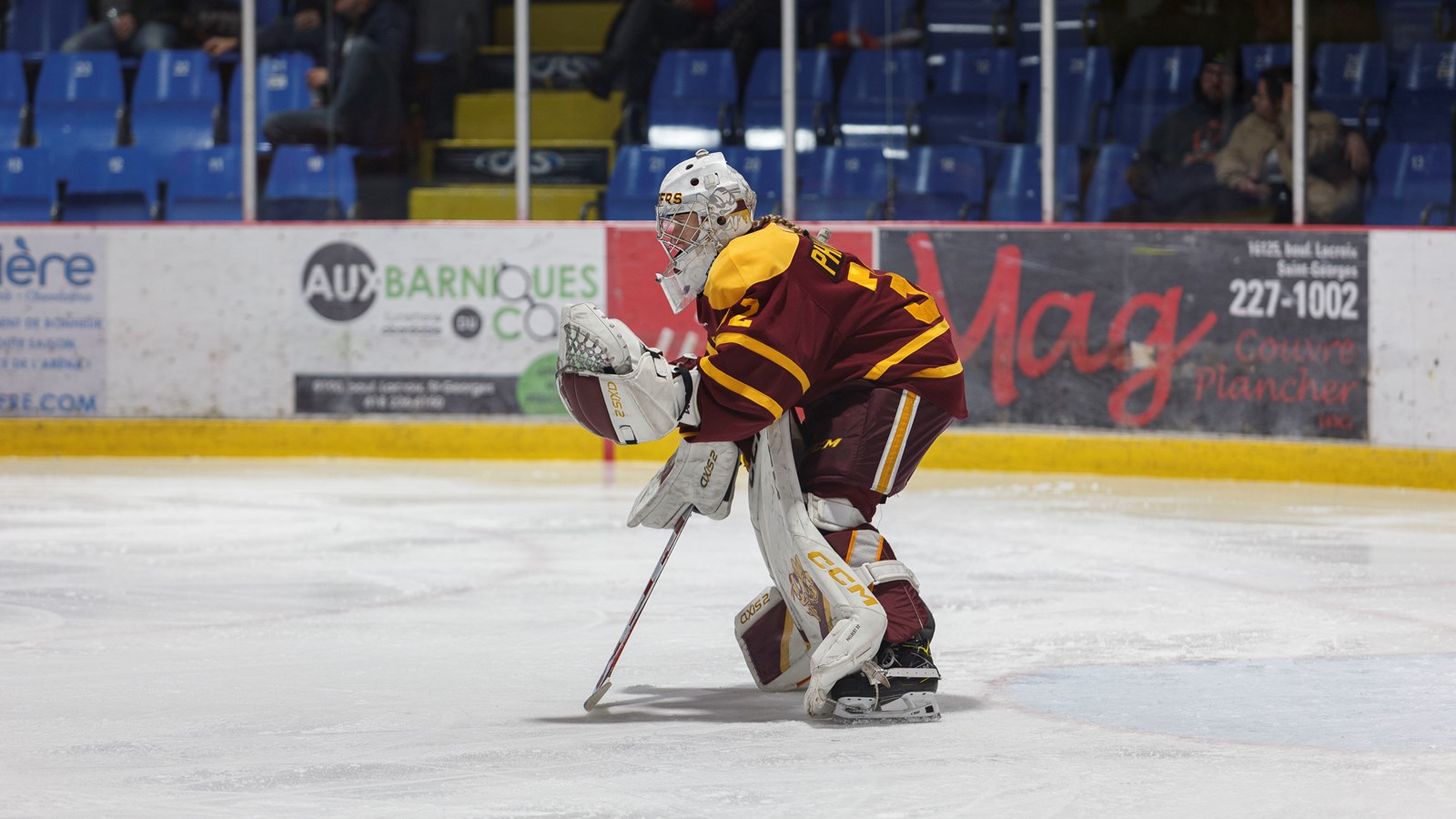 Hockey féminin: les Beauceronnes chaleureusement accueillies par leurs supporters