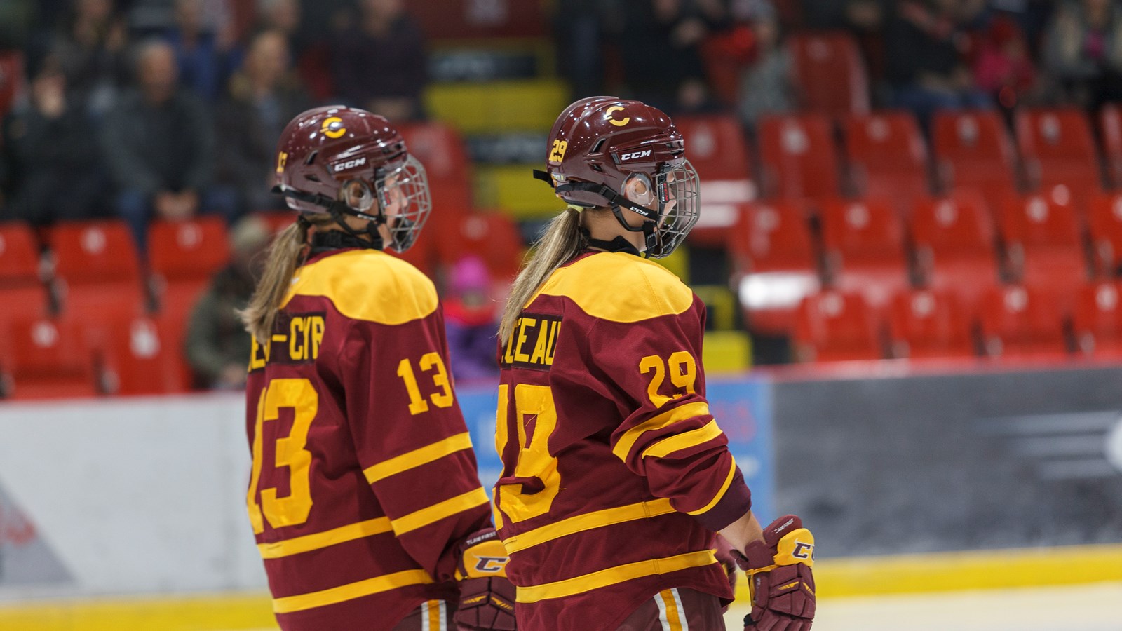 Hockey féminin: les Beauceronnes chaleureusement accueillies par leurs supporters