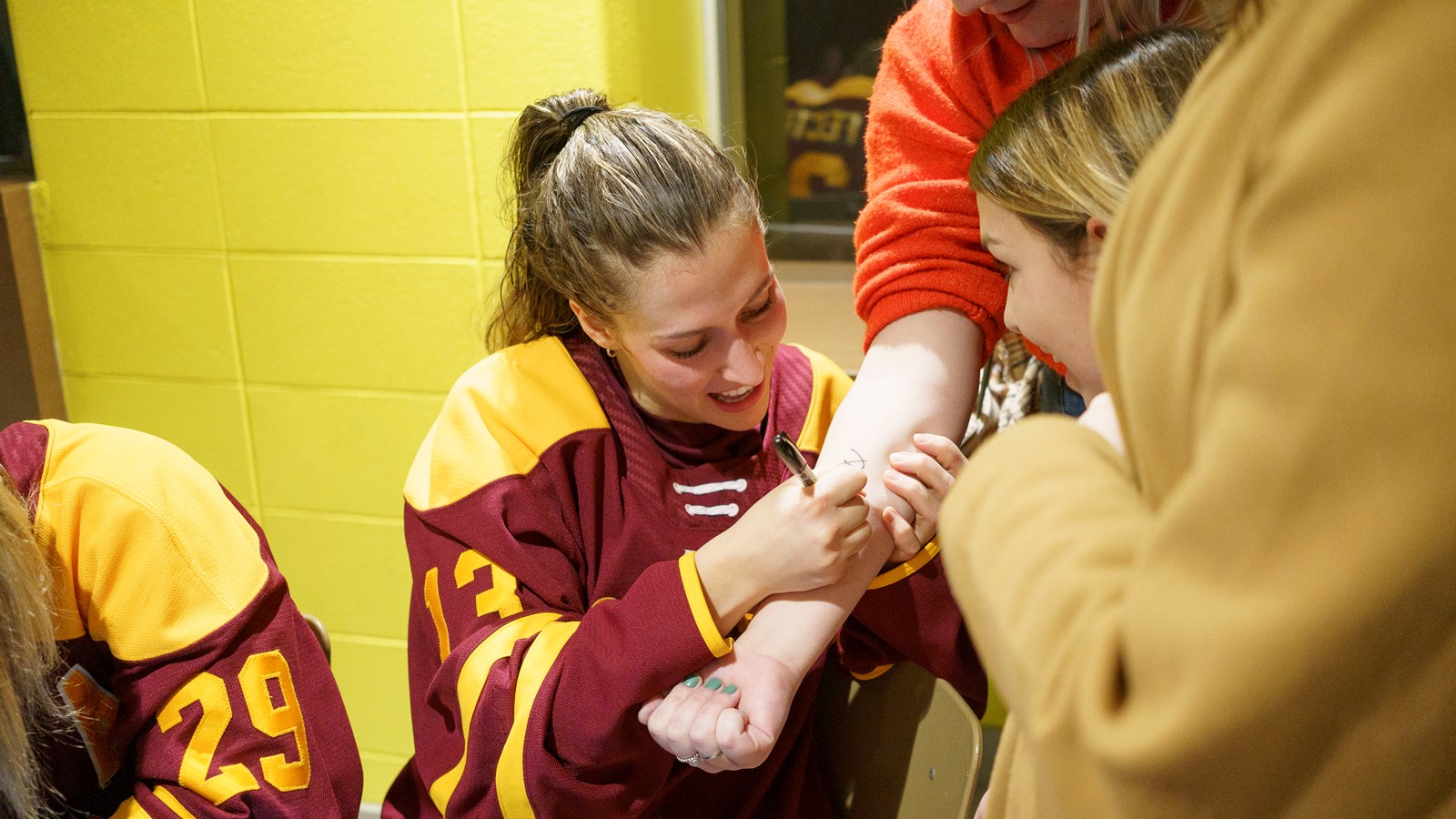 Hockey féminin: les Beauceronnes chaleureusement accueillies par leurs supporters