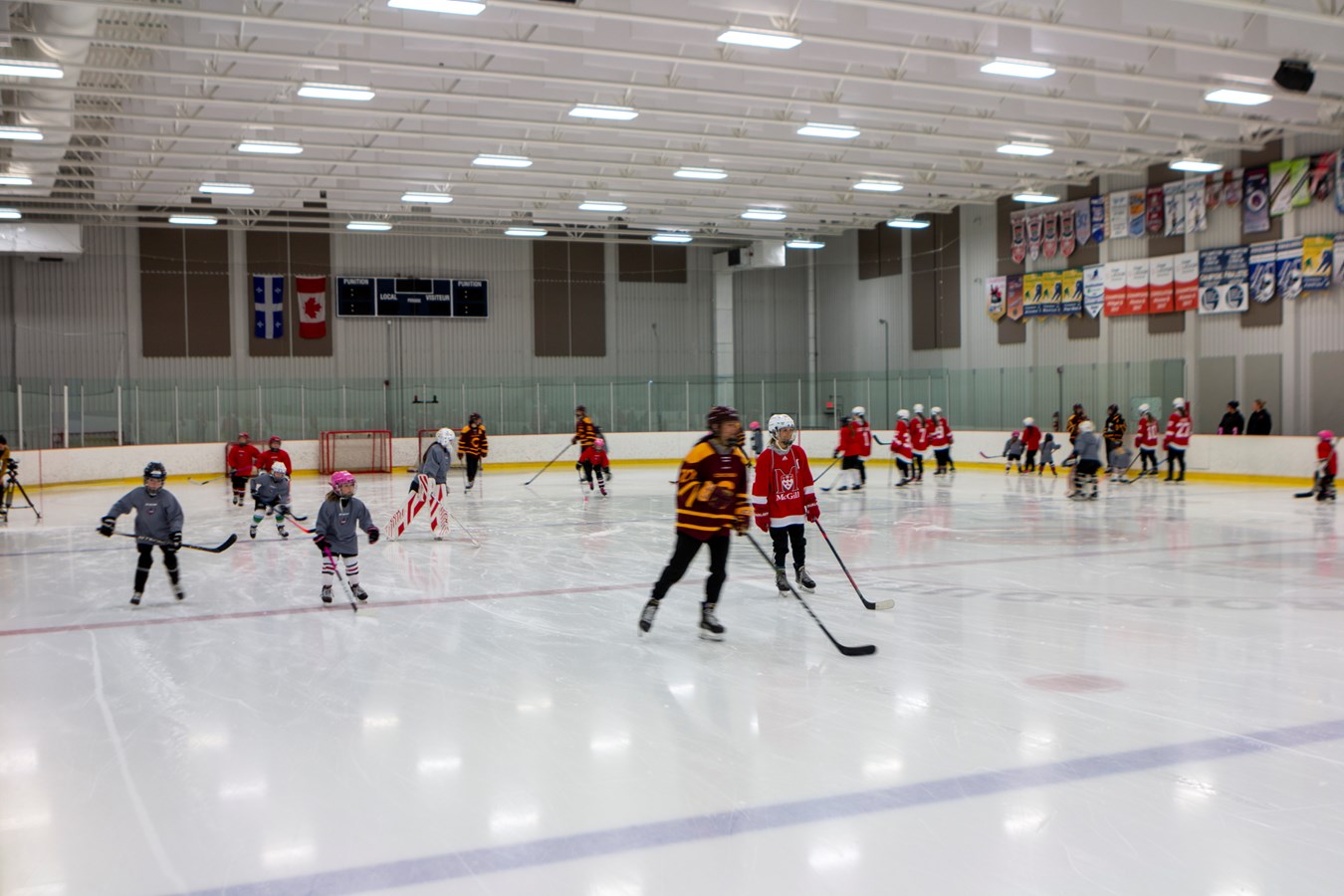 Des étoiles dans les yeux des jeunes hockeyeuses