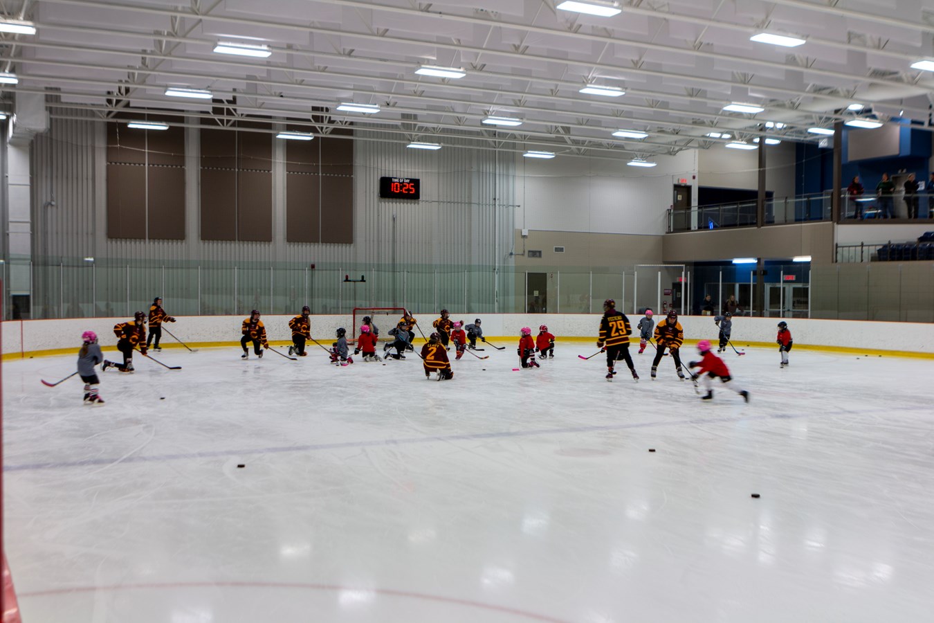 Des étoiles dans les yeux des jeunes hockeyeuses