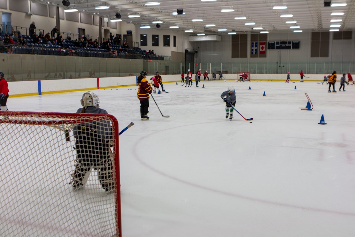 Des étoiles dans les yeux des jeunes hockeyeuses
