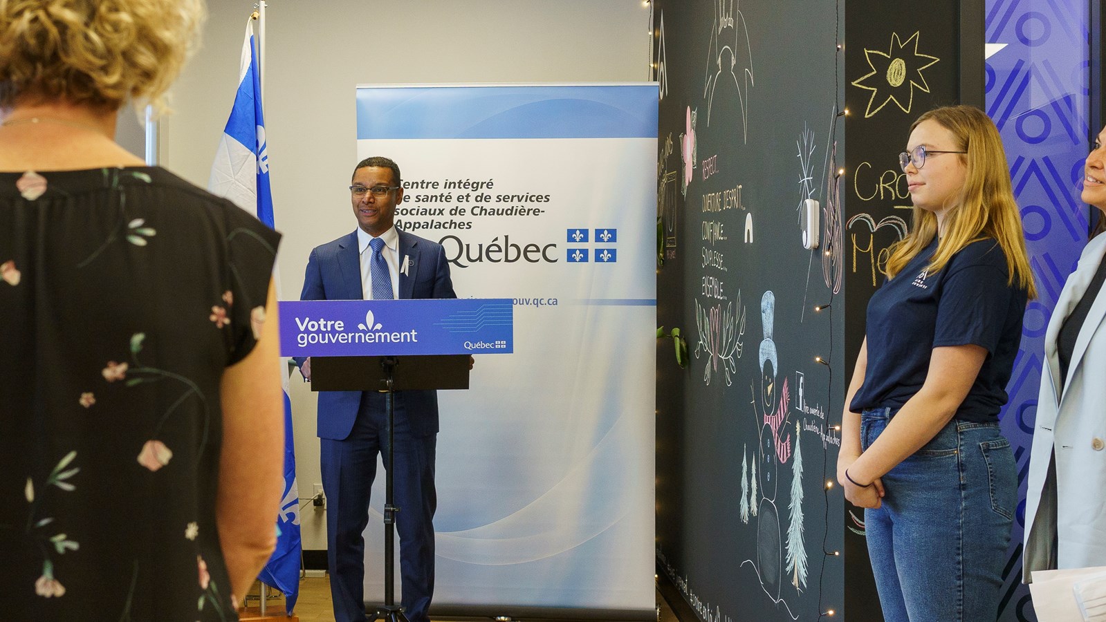 Ministre responsable des Services sociaux, Lionel Carmant