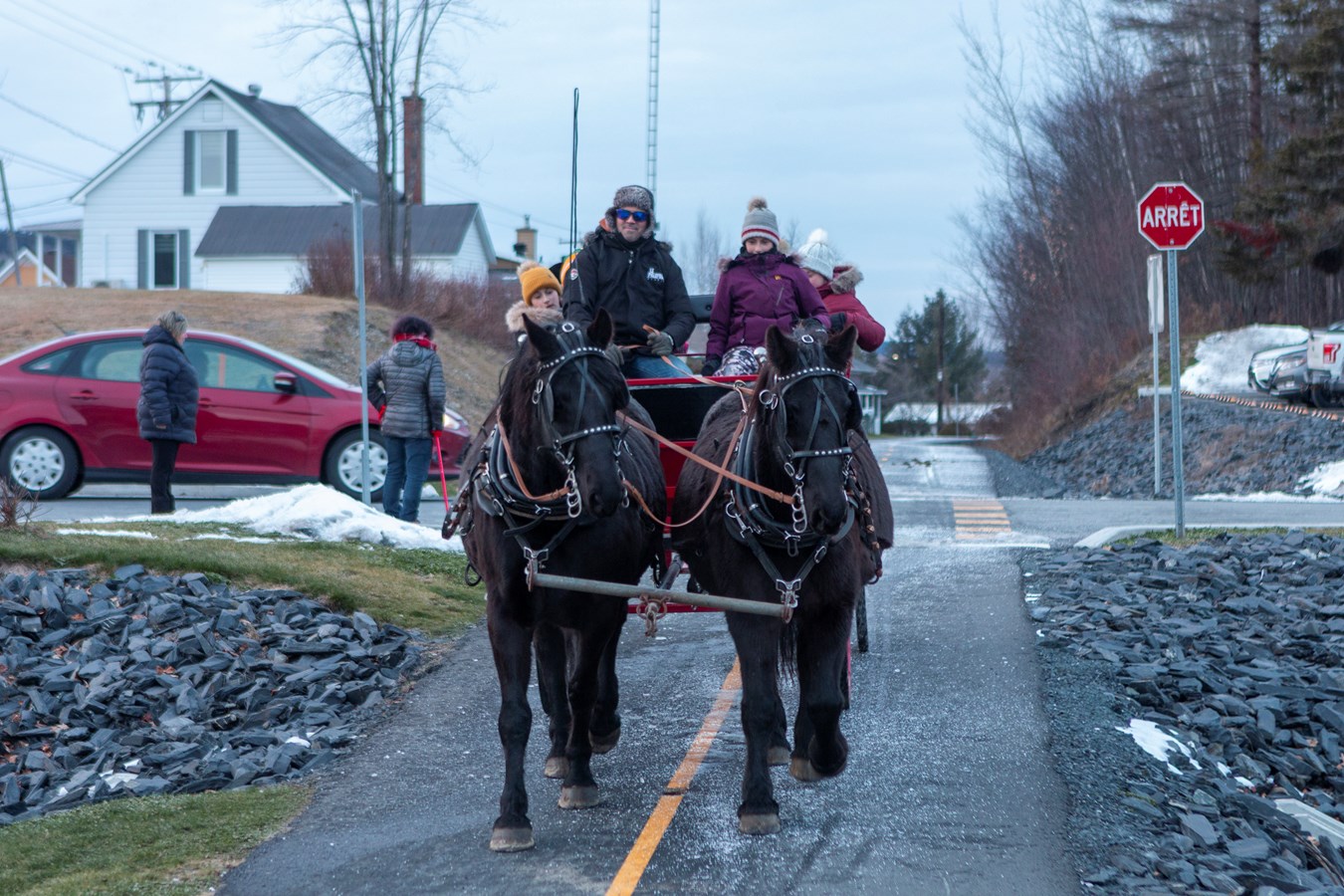 Féérie de Noël à Beauceville: plus de 750 participants