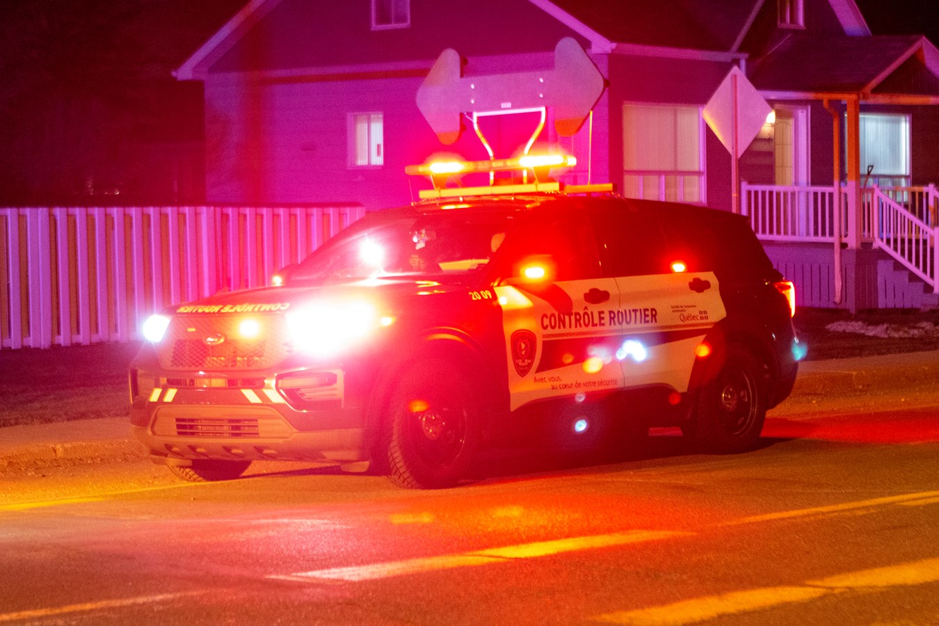 Accident route 112 Vallée-Jonction