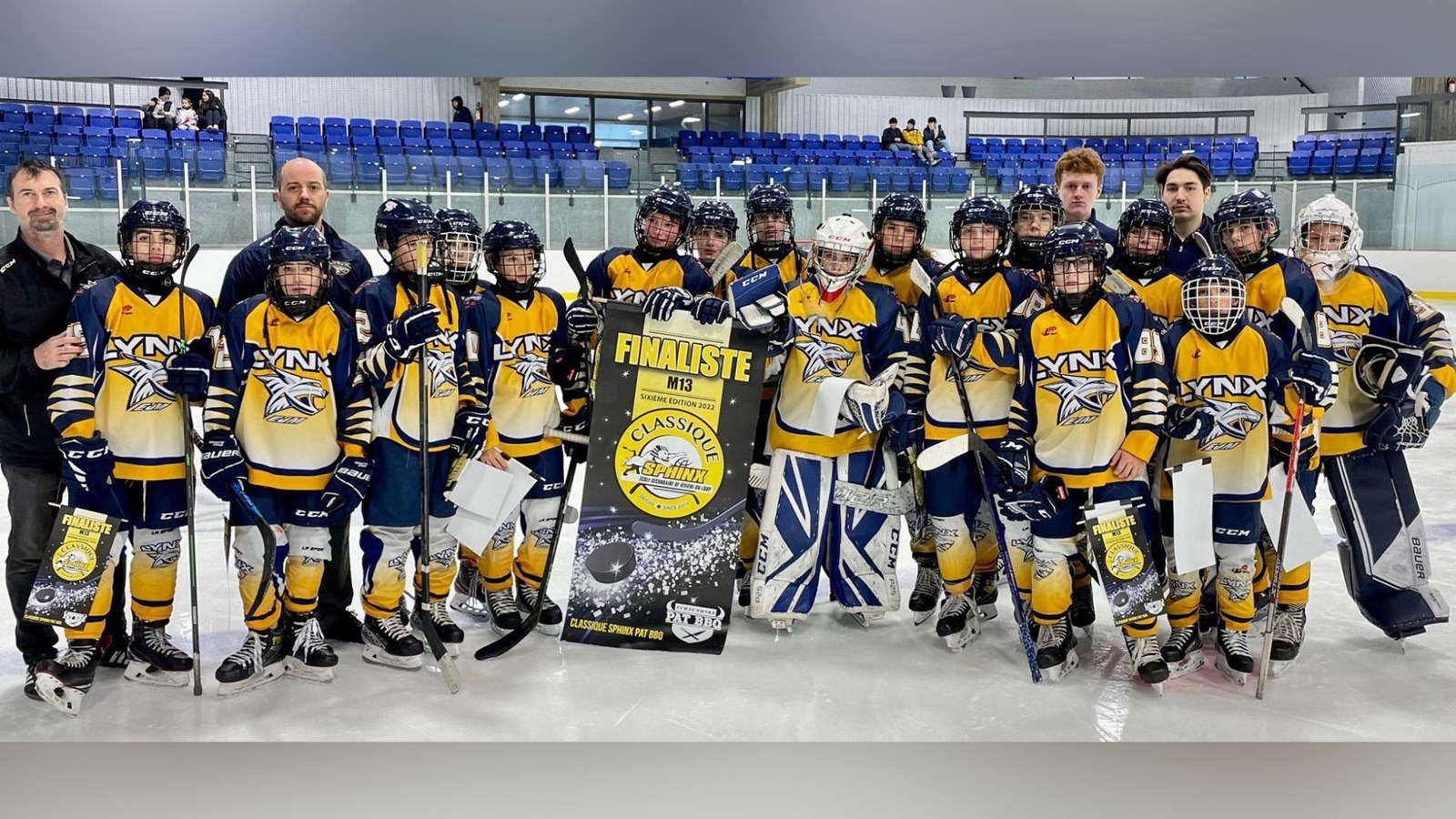 Hockey: les Lynx finalistes à la classique Sphinx 2022