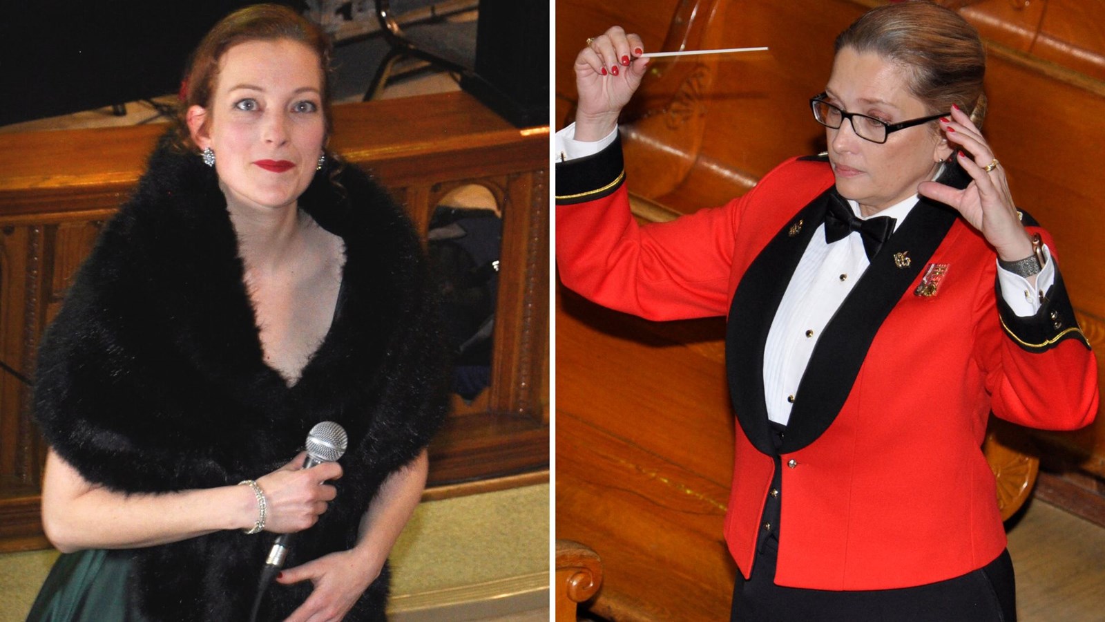 La soprano, Émilie Baillargeon, et la directrice musicale, Marie-Perle Broadley.