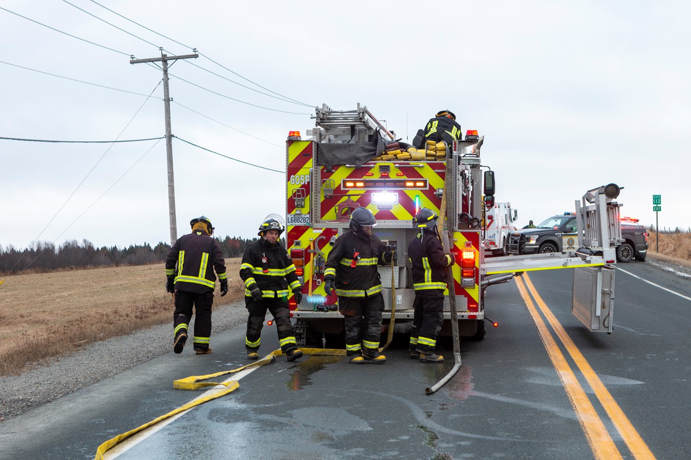 Accident à Saint-Frédéric: le camionneur est décédé