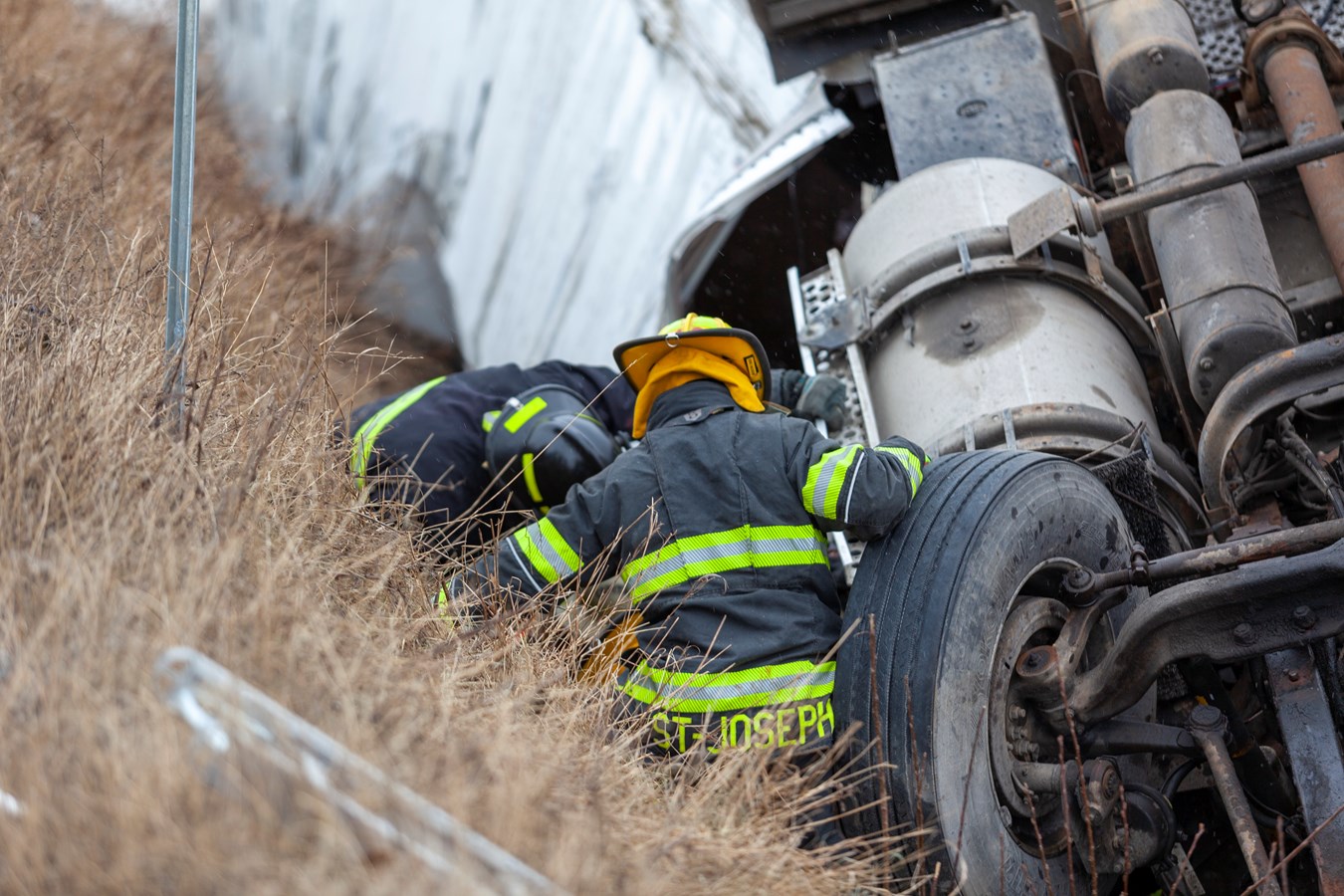 Accident à Saint-Frédéric: le camionneur est décédé