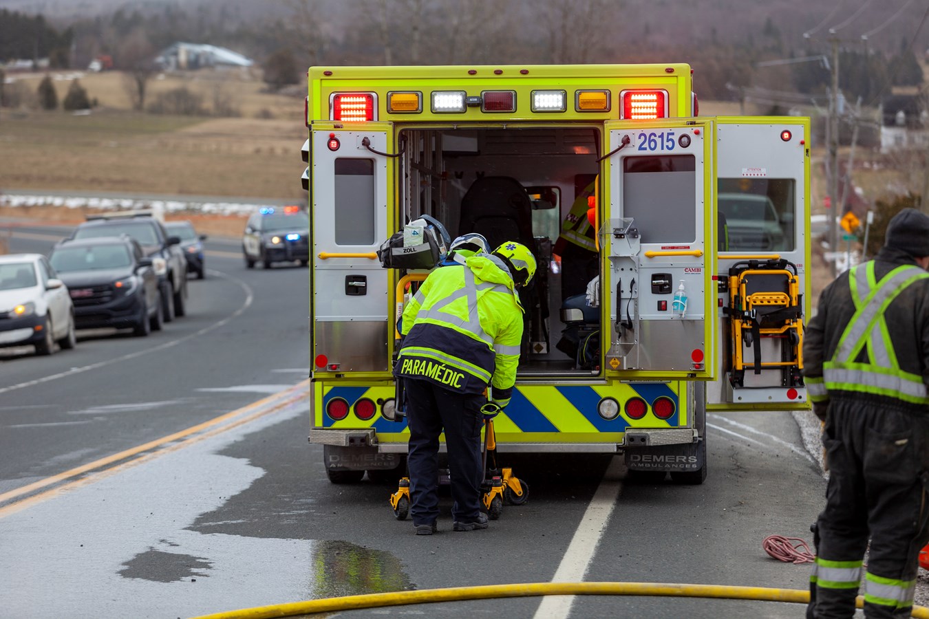 Accident à Saint-Frédéric: le camionneur est décédé