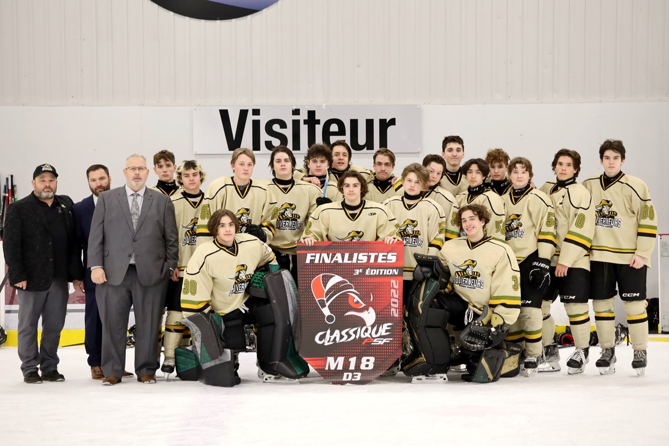 Finalistes M18 Gourverneurs Massey-Vanier
