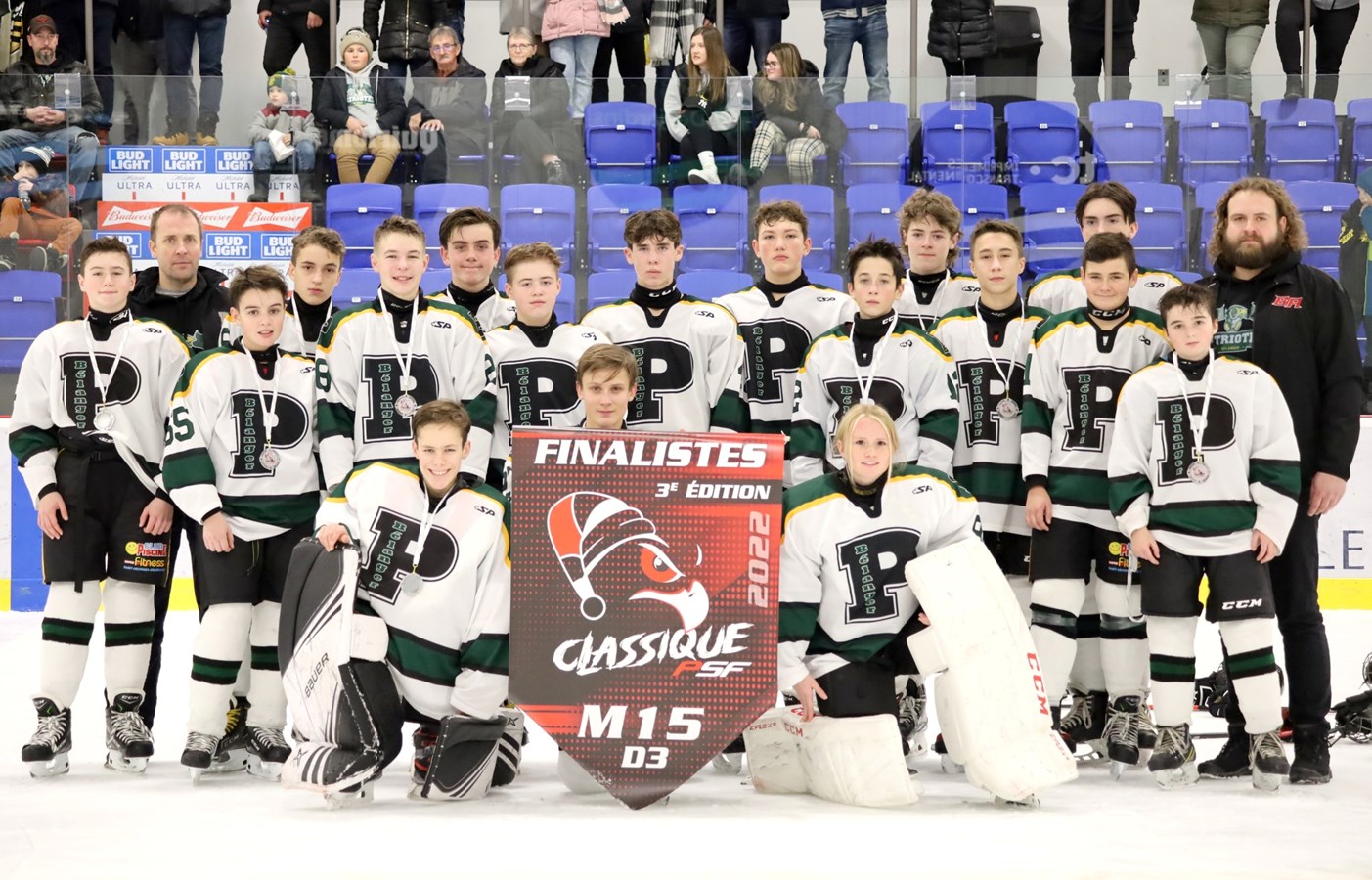 Finaliste M15 Patriotes Polyvalente Bélanger