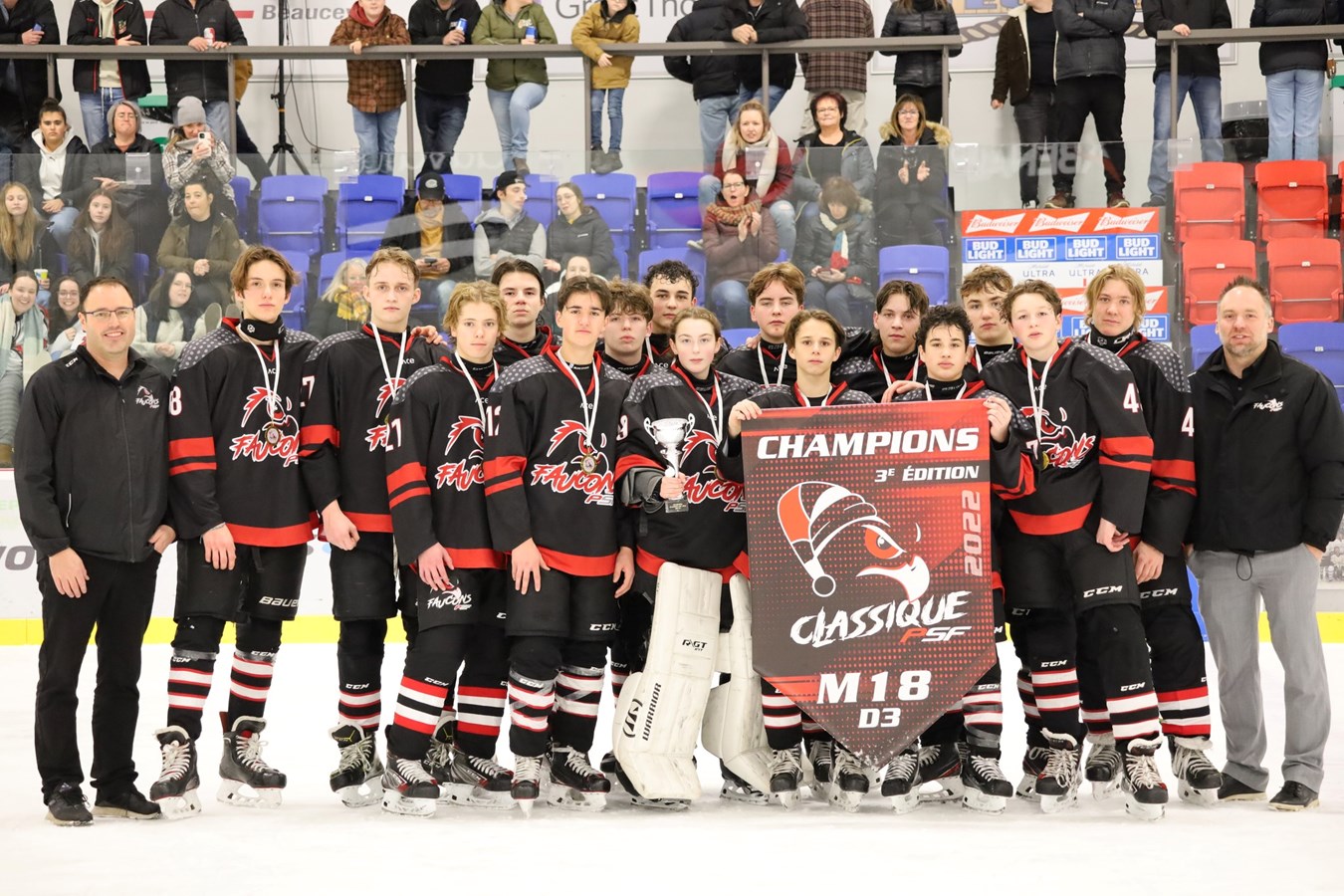 Champions M18 Faucons Polyvalente Saint-François