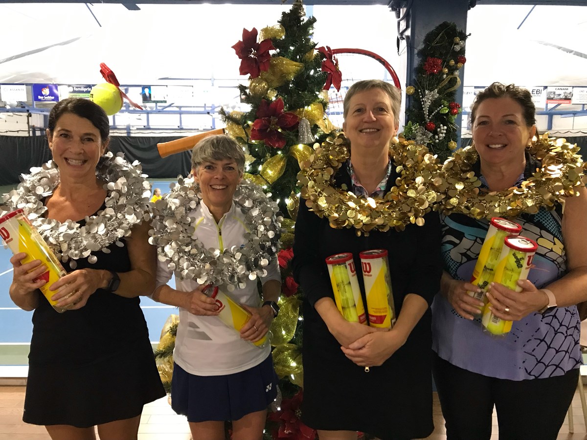Un tournoi festif chez Tennis Beauce
