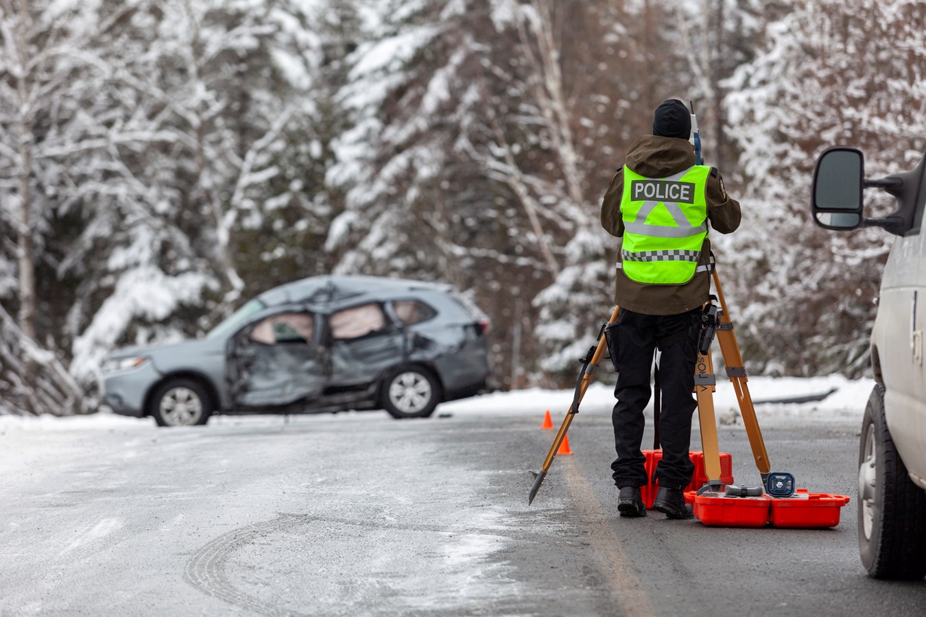 Accident à St-Philibert : on ne craint plus pour la vie du conducteur