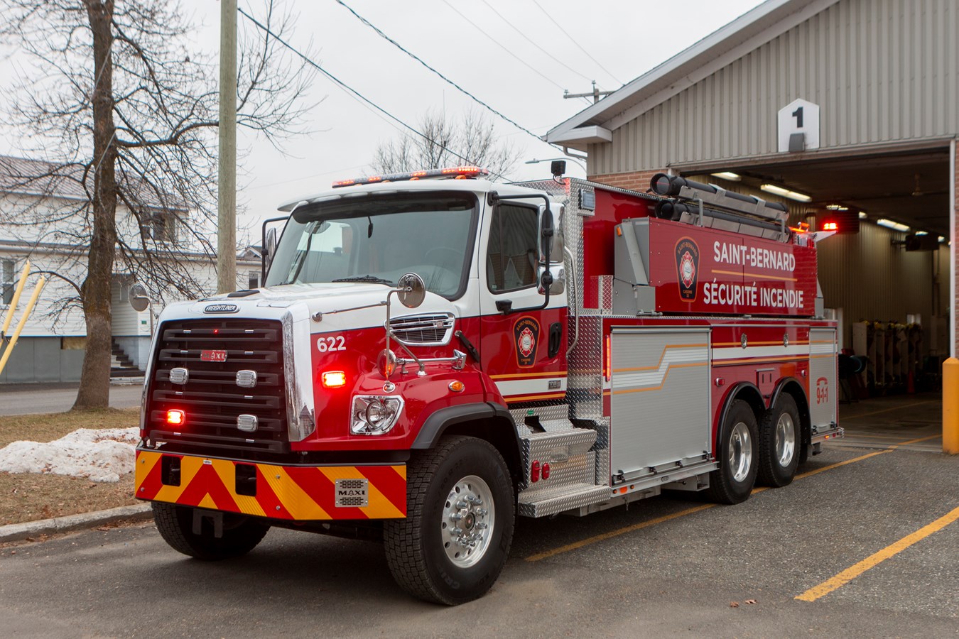 Les pompiers de Saint-Bernard s'équipent d'un nouveau camion
