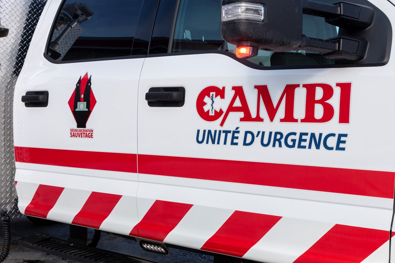 Un nouveau véhicule pour l'équipe de sauvetage et de désincarcération du groupe Cambi