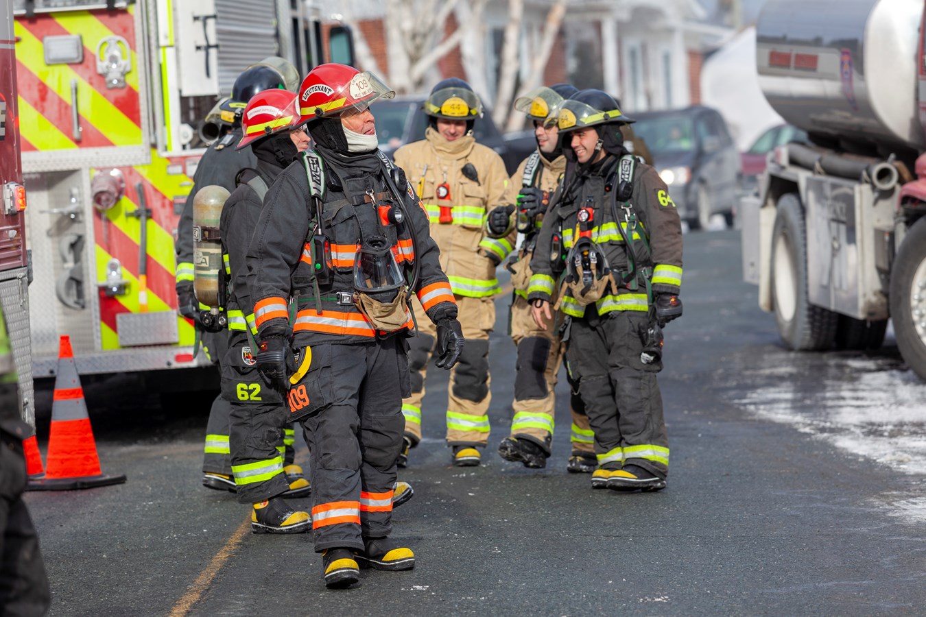 Saint-Côme-Linière: une résidence ravagée par les flammes à Noël